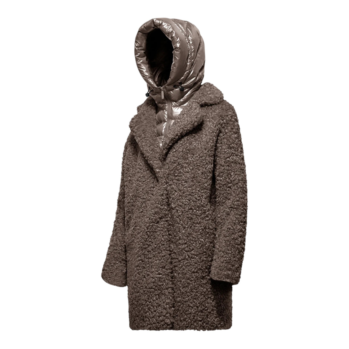 ODESSA OVERCOAT - CAPPOTTO LUNGO IN ECOPELLICCIA EFFETTO AGNELLINO