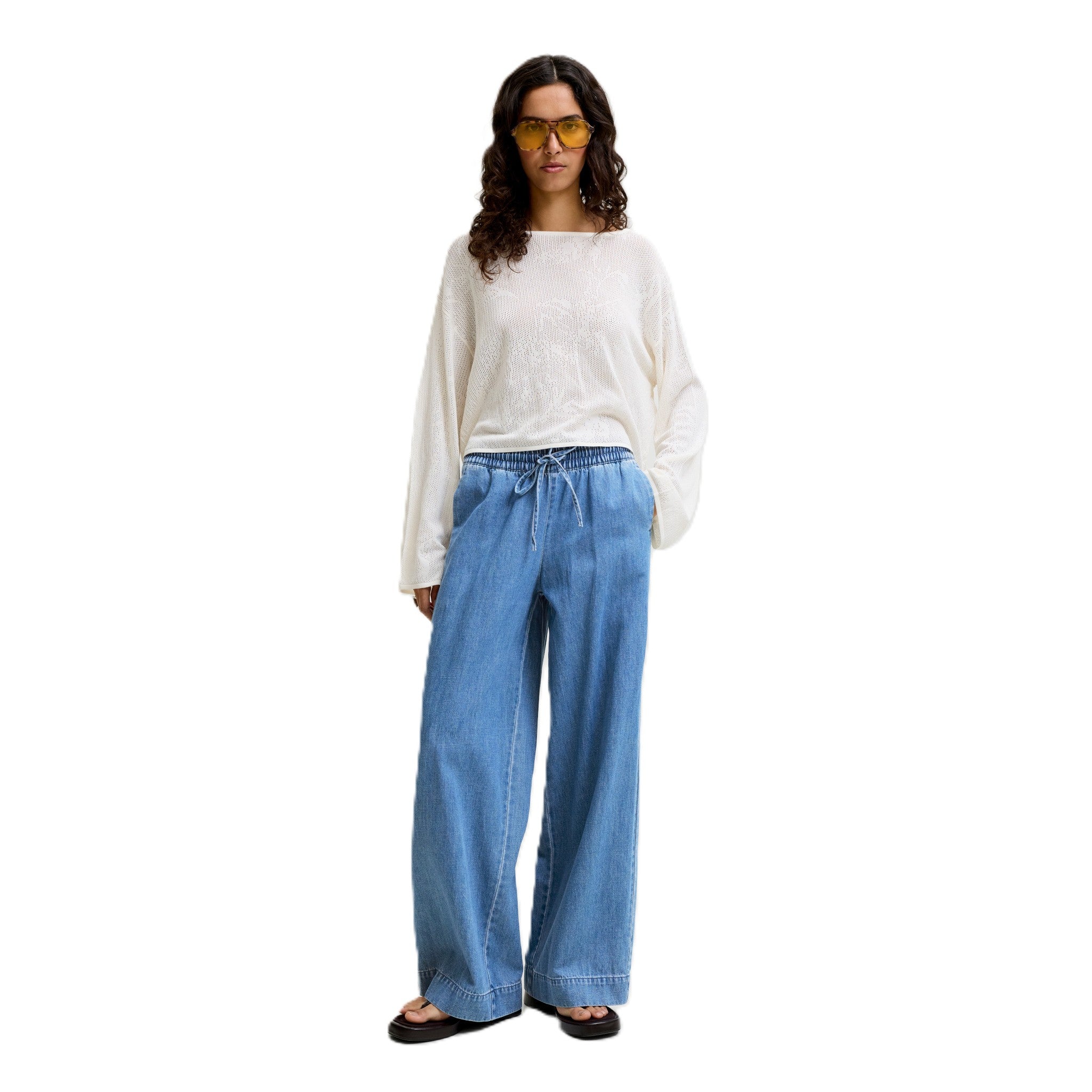 SKY LOOSE DENIM