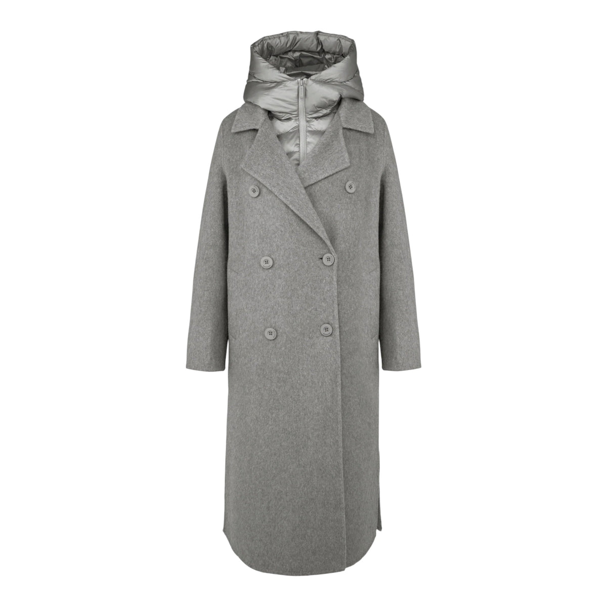 COPENAGHEN COAT - CAPPOTTO IN LANA E NYLON