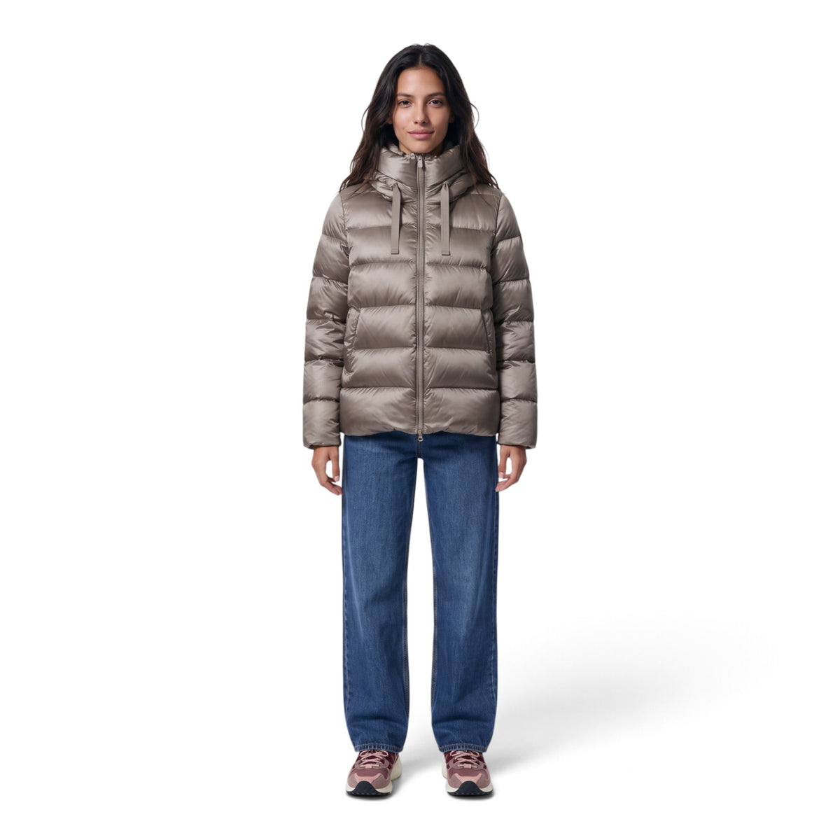 ROME JACKET - PIUMINO IN NYLON LUCIDO
