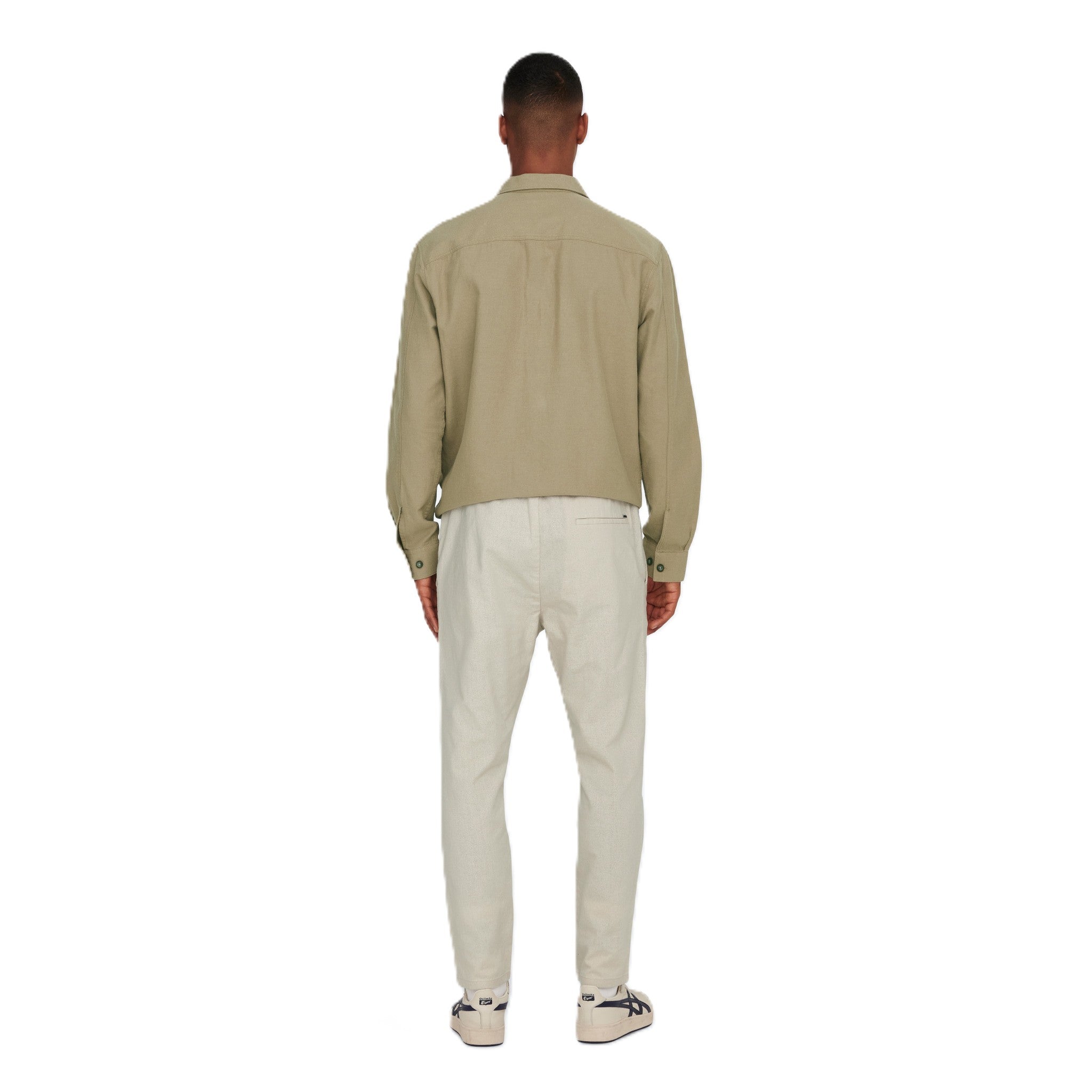 LINUS CROP COT LIN PANT