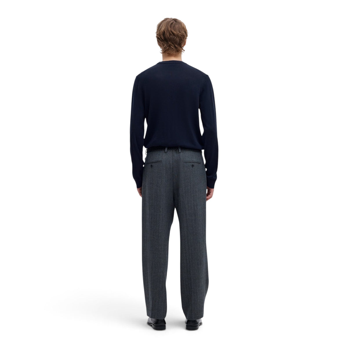 TRAY KNIT MERINO CREW NECK