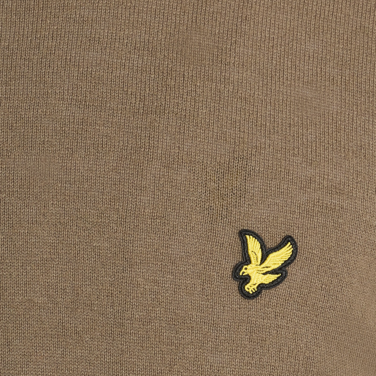 MAGLIONE GIROCOLLO IN COTONE E LANA MERINO