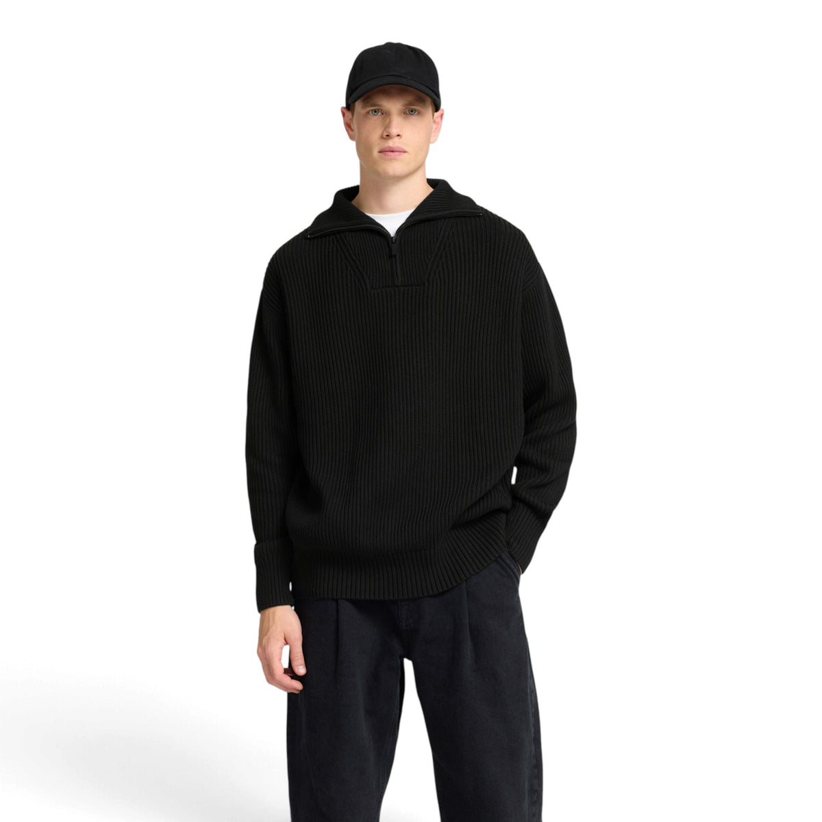 DRY KNIT HALF ZIP