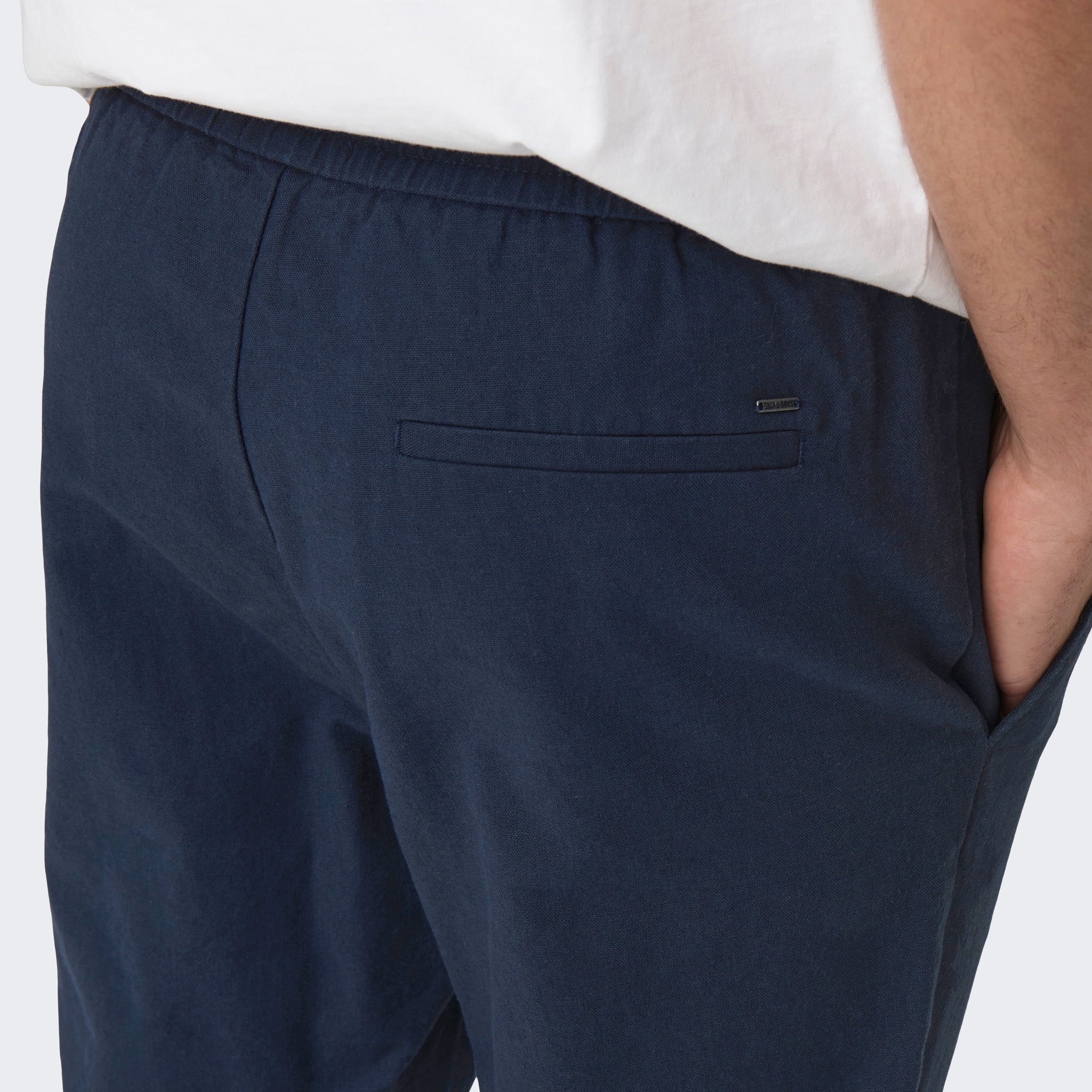 LINUS CROP COT LIN PANT