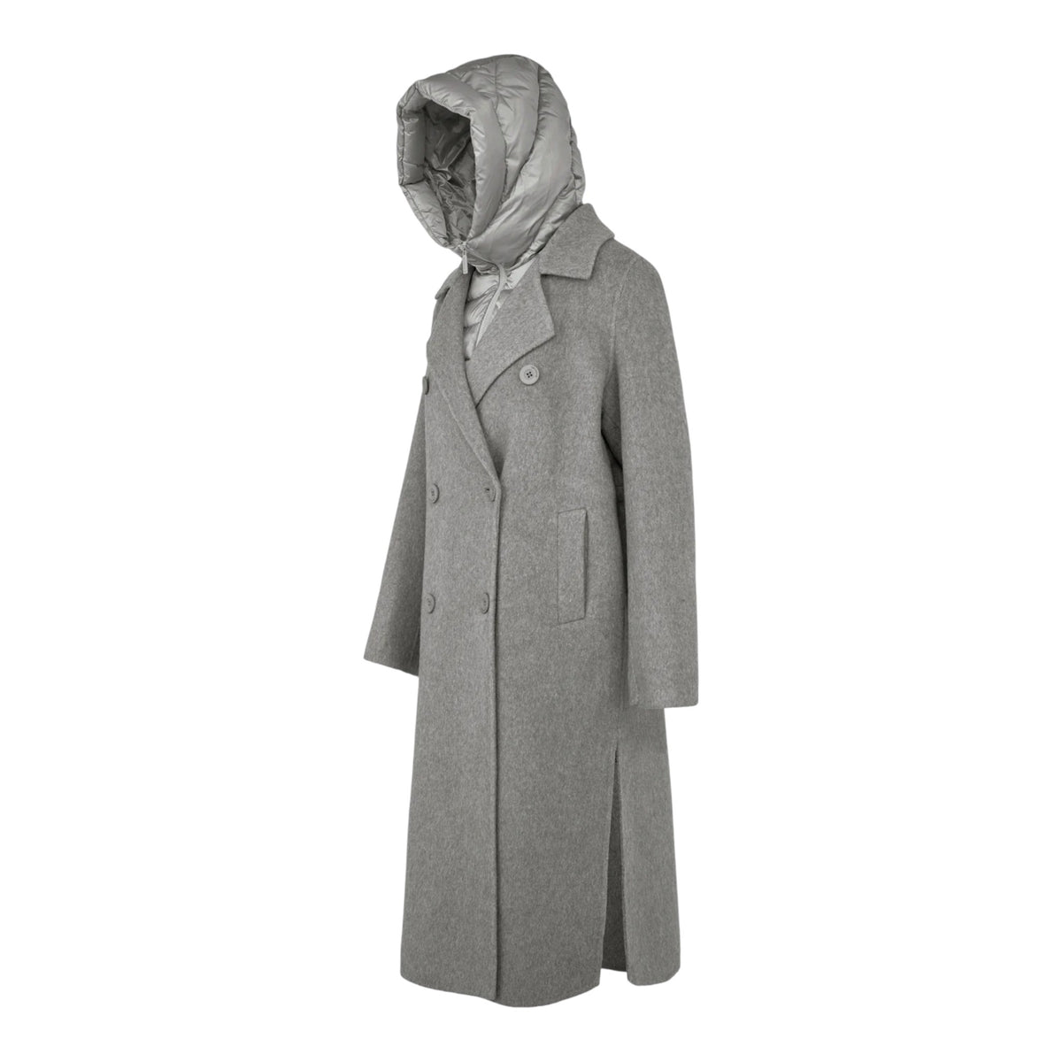 COPENAGHEN COAT - CAPPOTTO IN LANA E NYLON