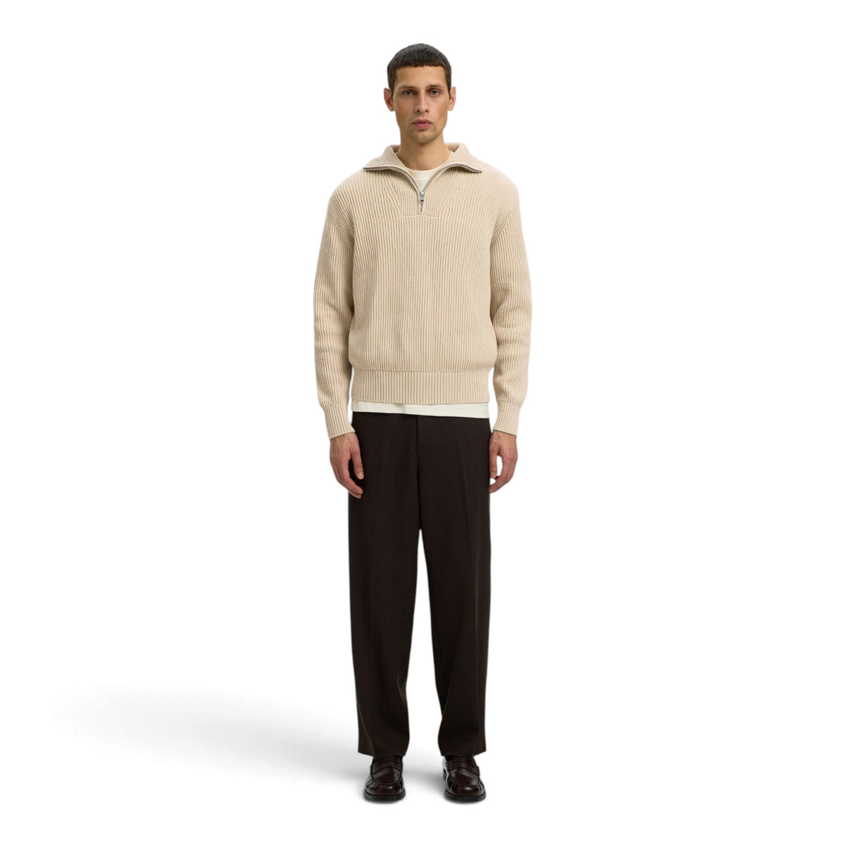 DRY KNIT HALF ZIP