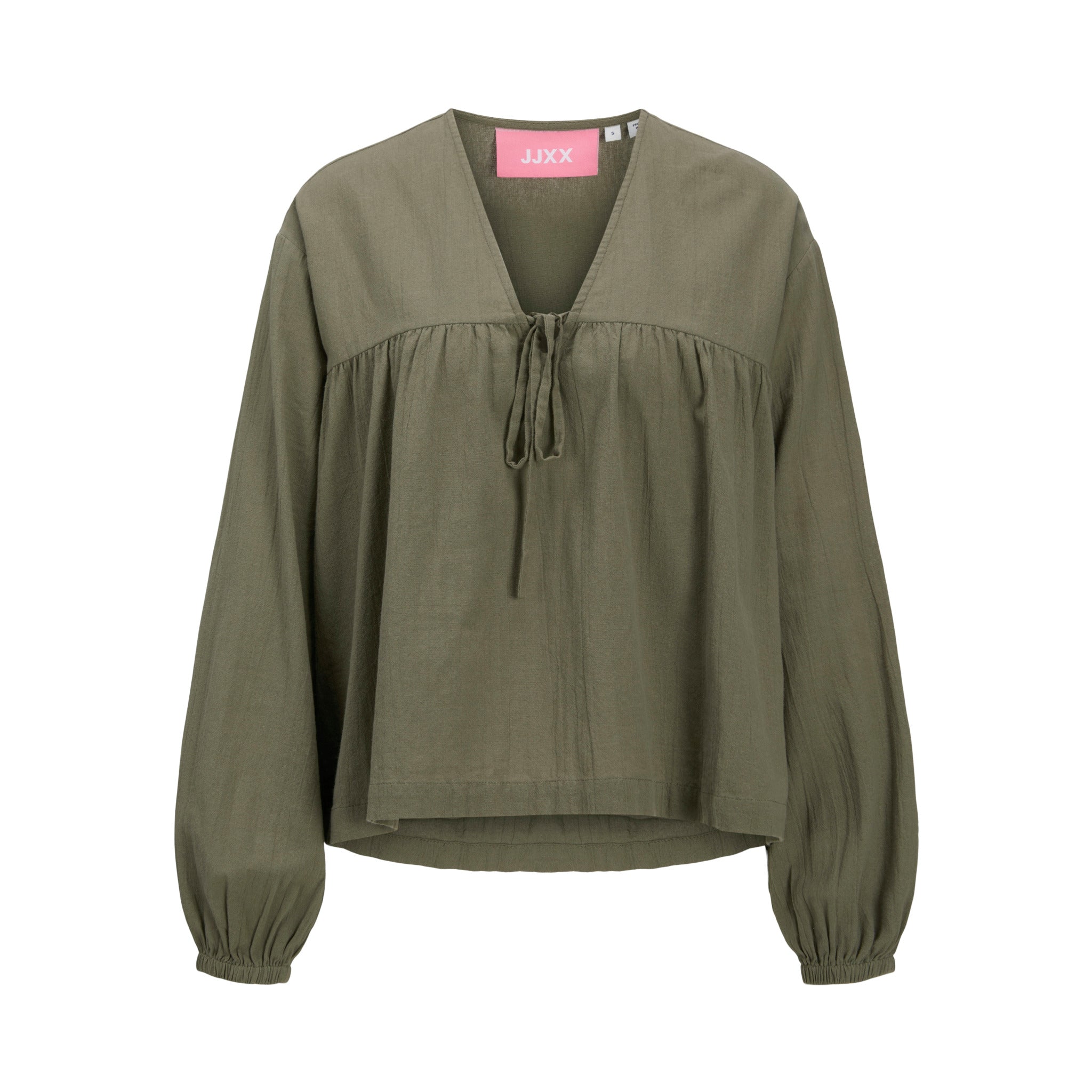 KIA STRUCTURE V-NECK BLOUSE