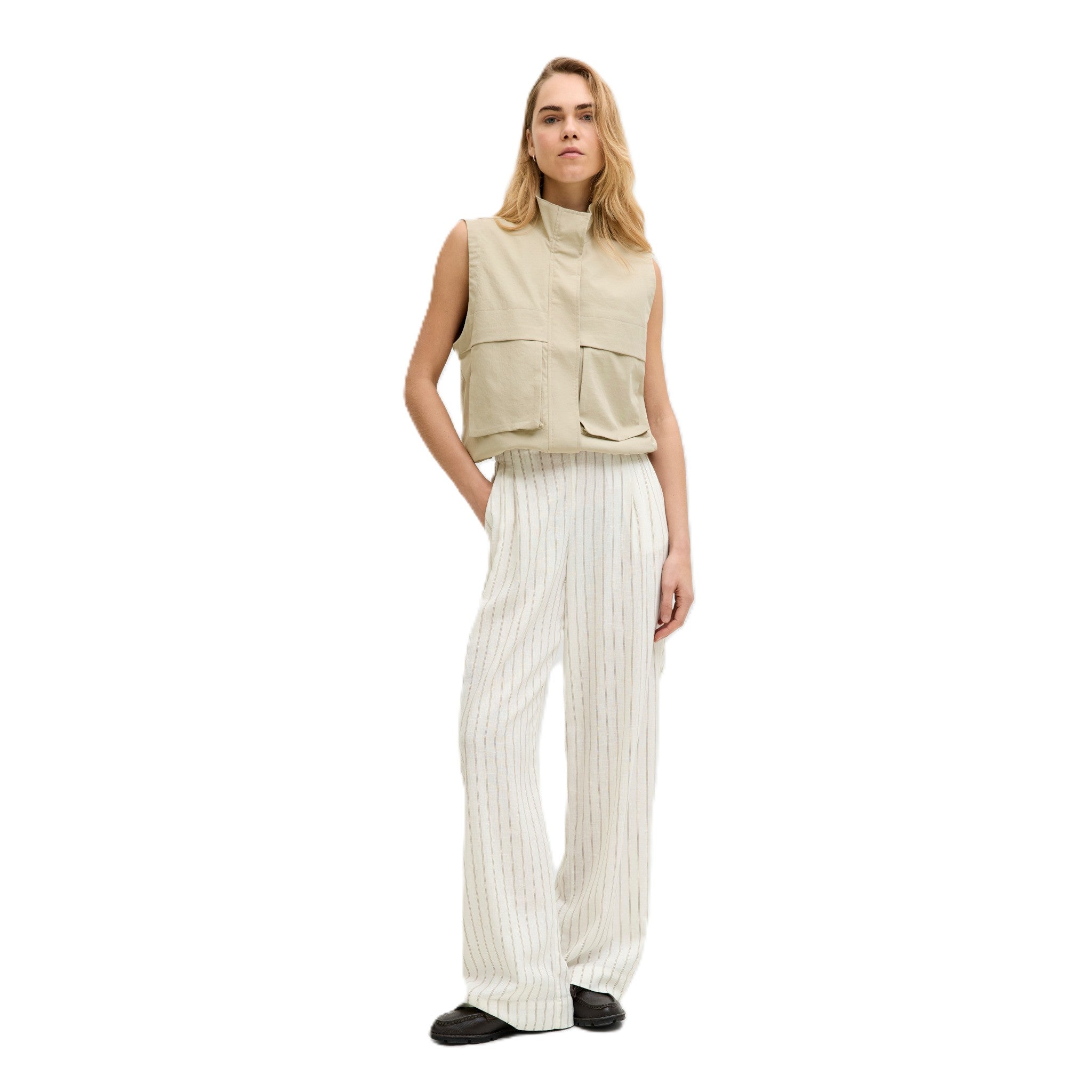 ALMIRA LINEN BLEND PANT