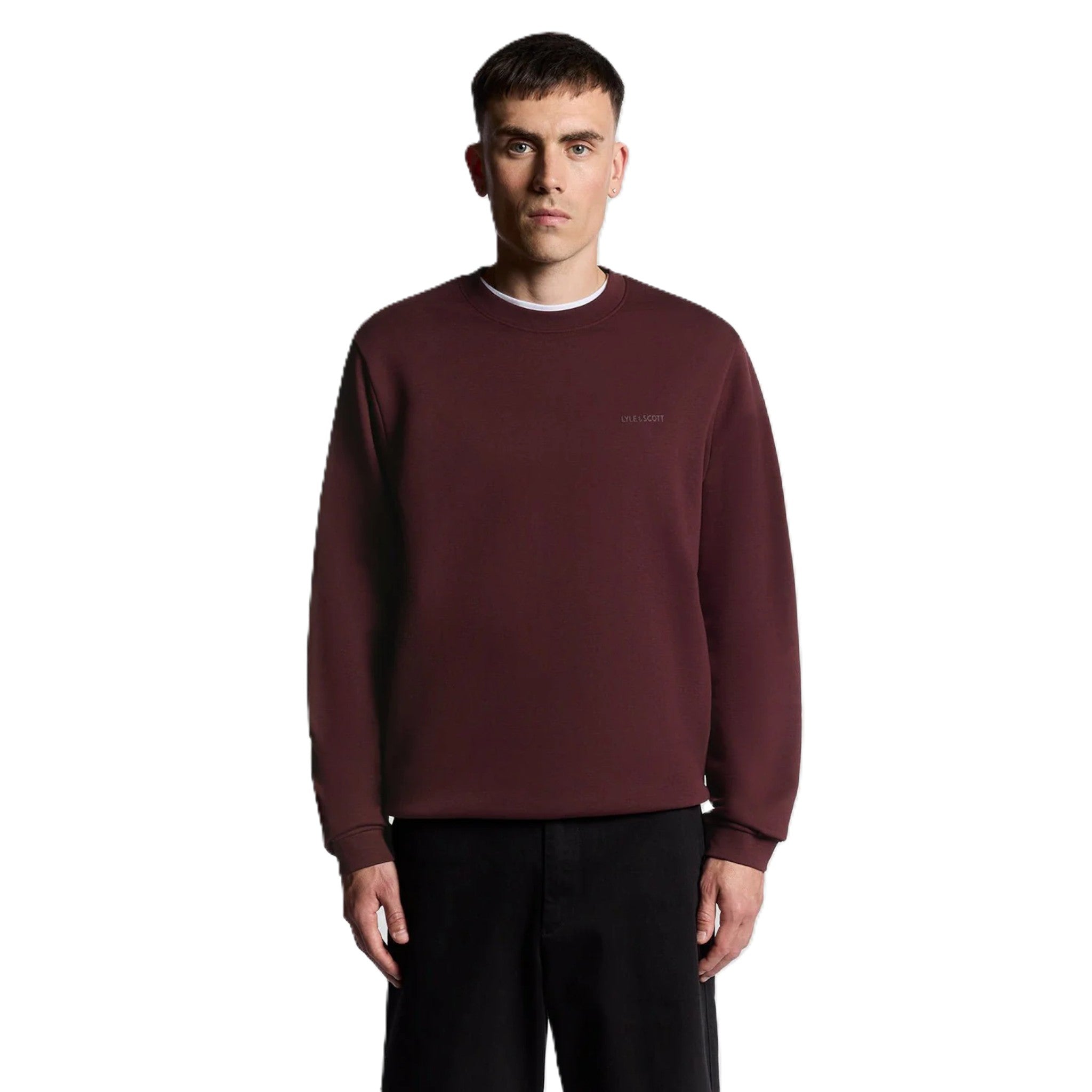 BRUSHBACK FLEECE CREW NECK SWEATSHIRT