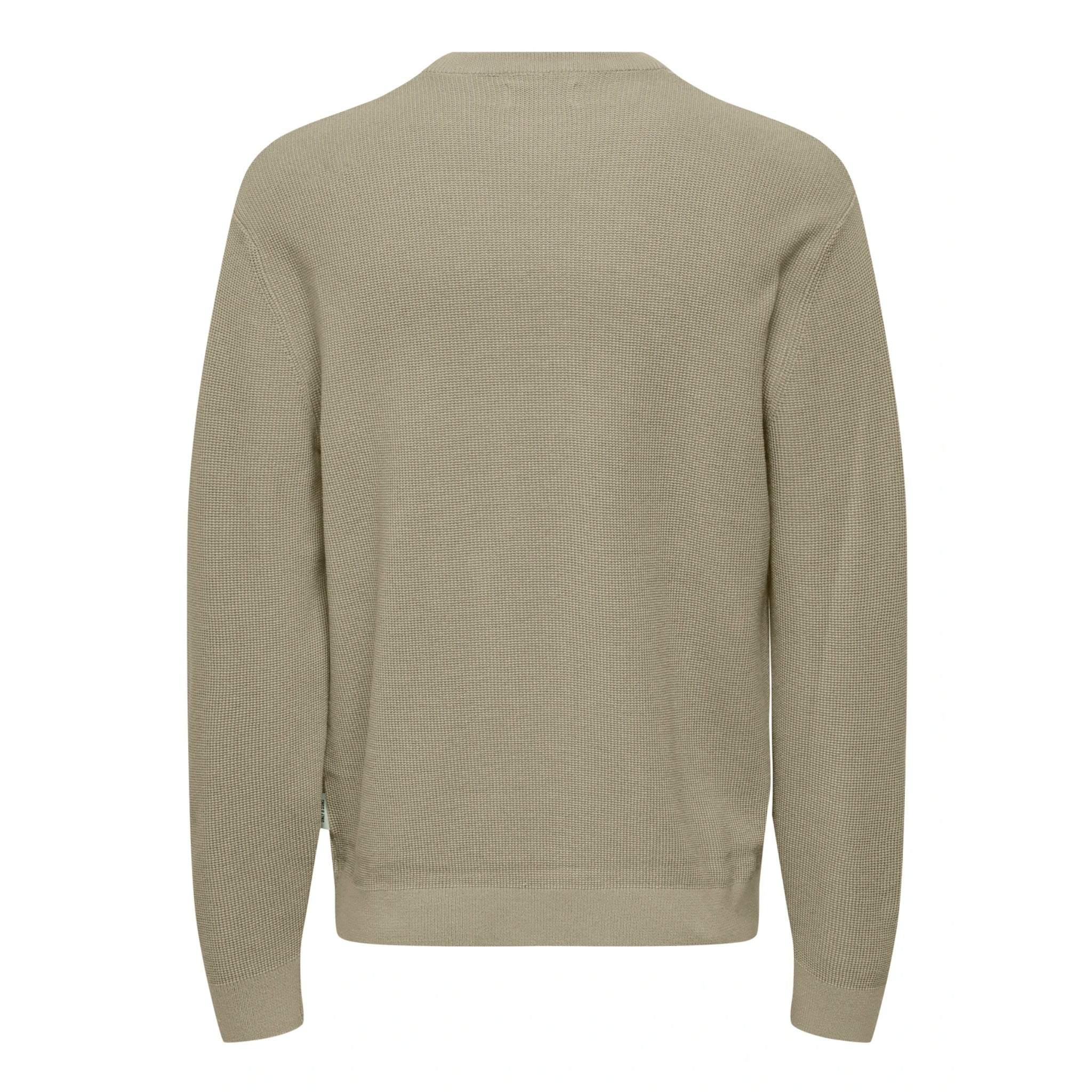 TONY WAFFLE CREW KNIT