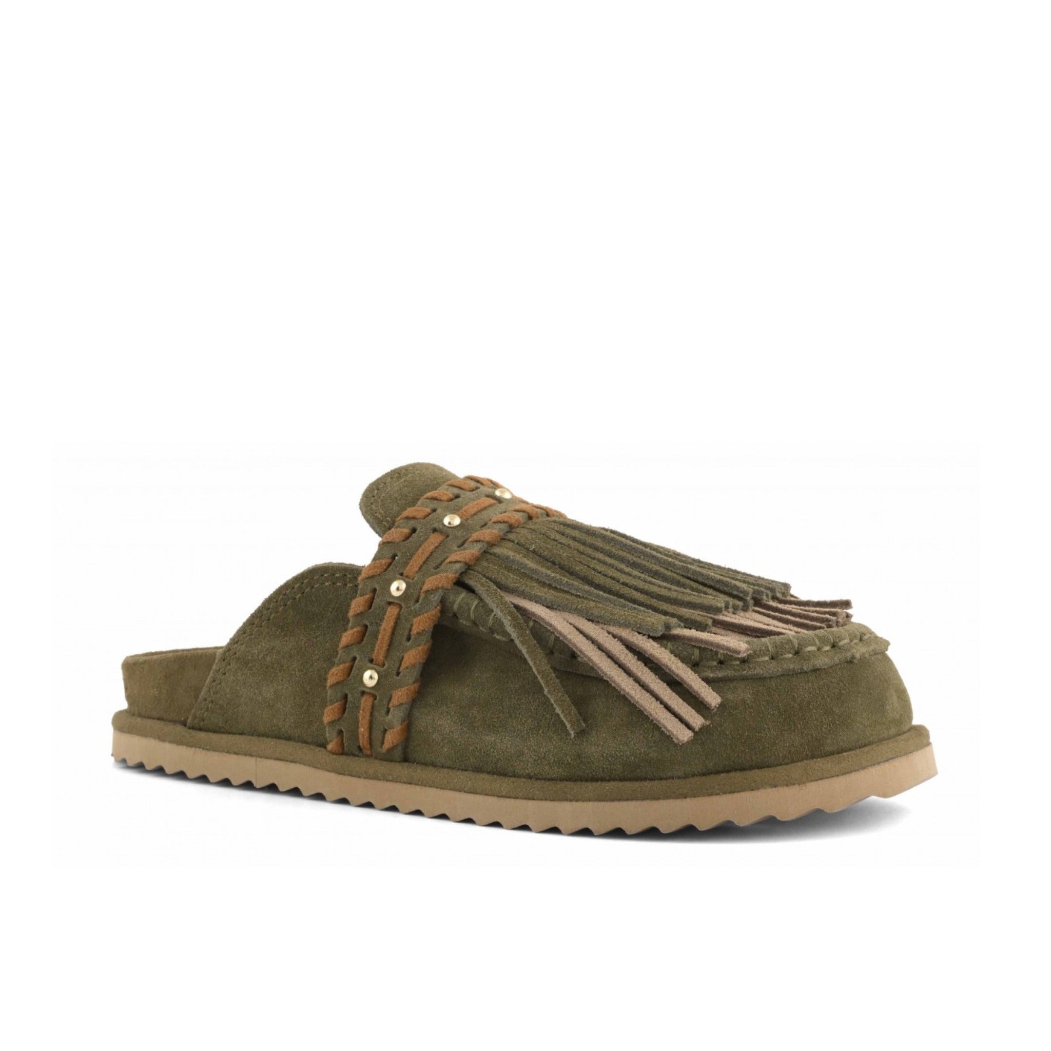 SABOT IN PELLE SCAMOSCIATA