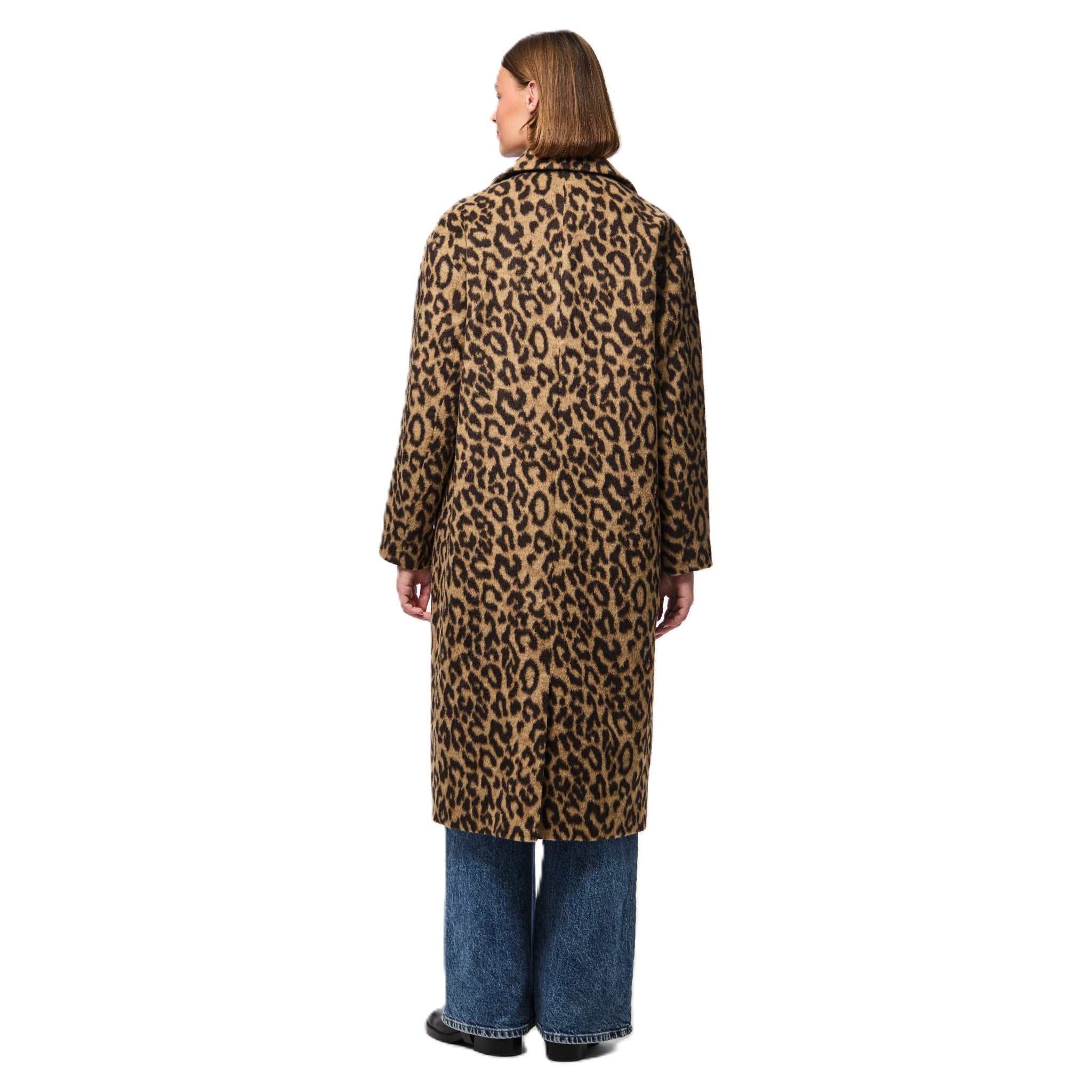 PCJILI LEO LONG PRINTED COAT