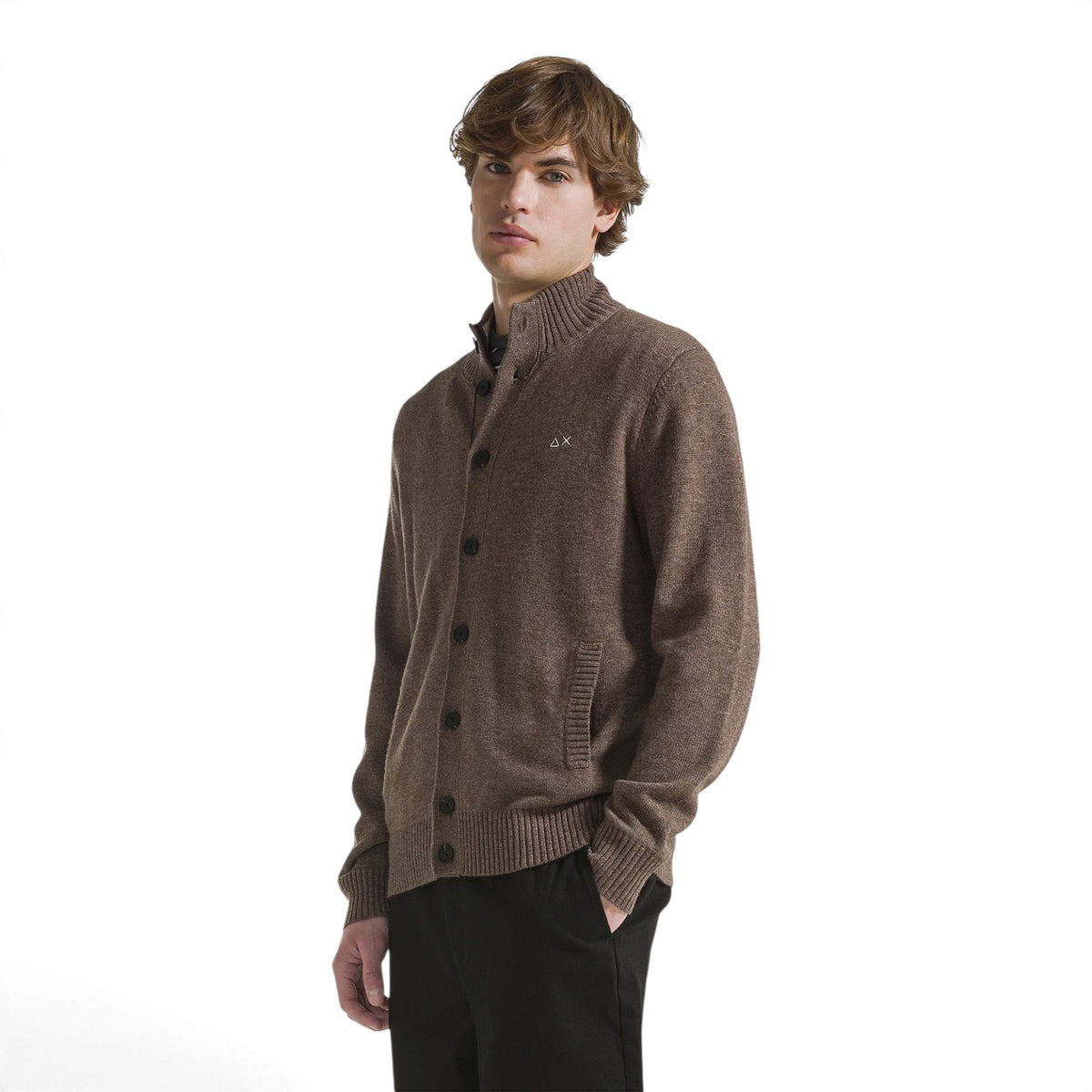 CARDIGAN IN LANA E CASHMERE