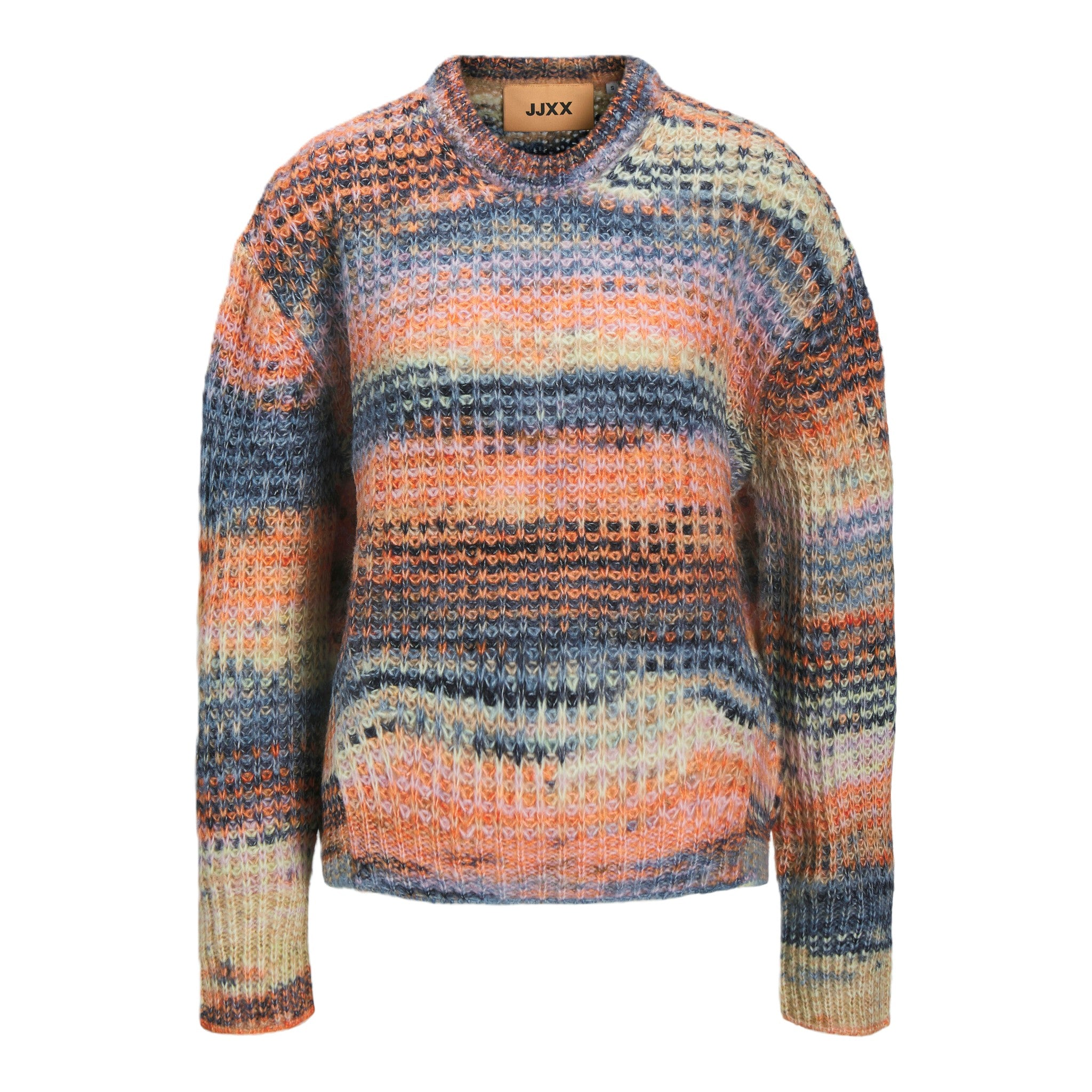 JXSIMONE SPACE DYE CREW NECK KNIT