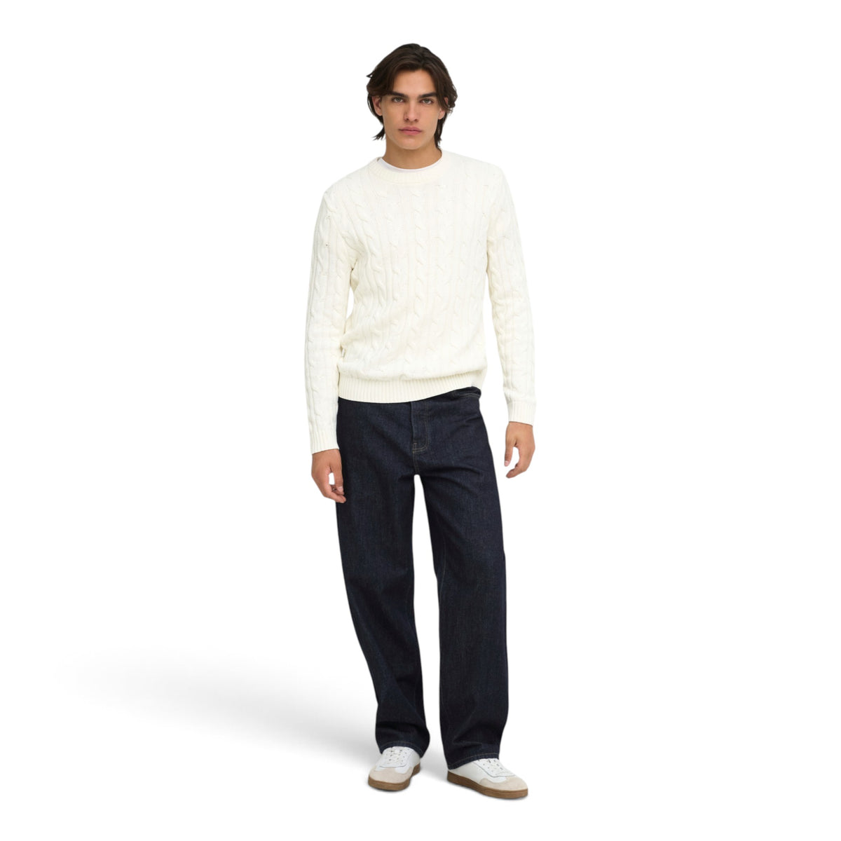 FADE LOOSE RINSE DENIM