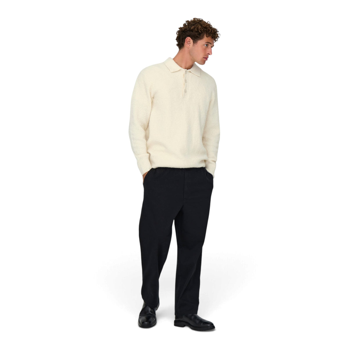 DALE RELAX POLO KNIT