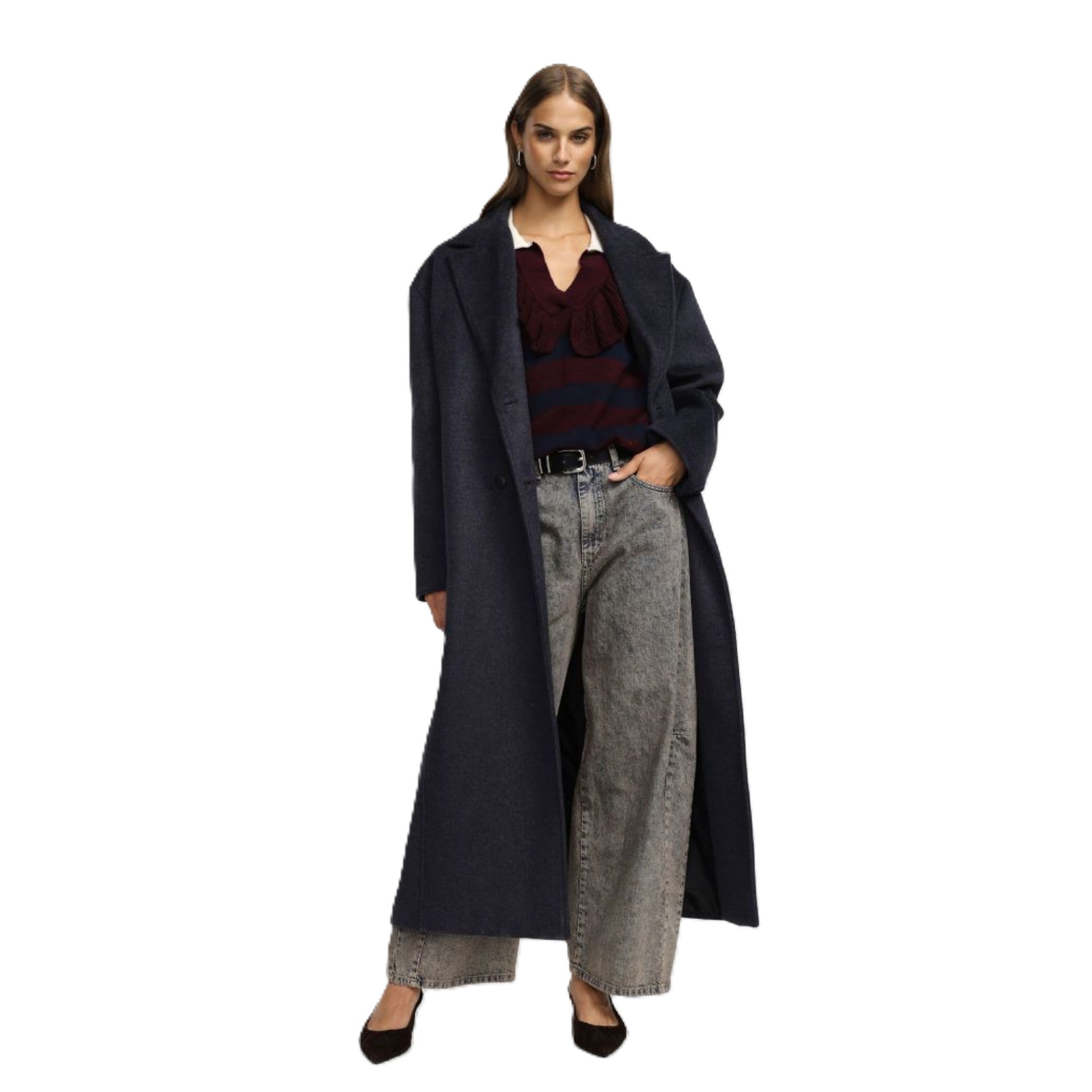 CAPPOTTO LUNGO A DOPPIO PETTO