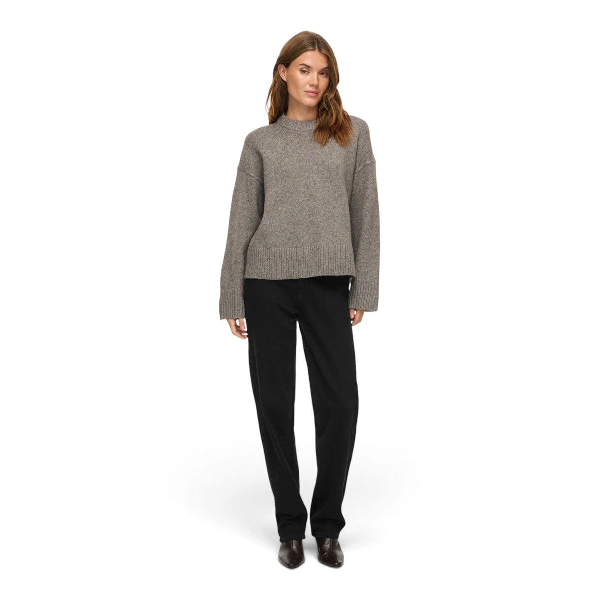 SIA O-NECK KNIT PULLOVER