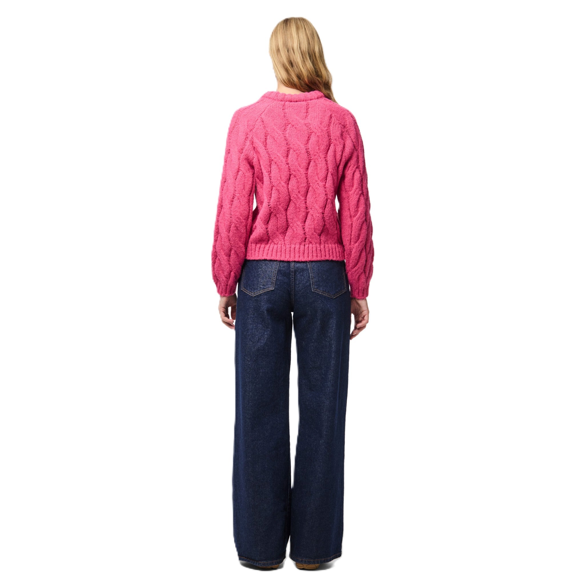PCJIA O-NECK KNIT