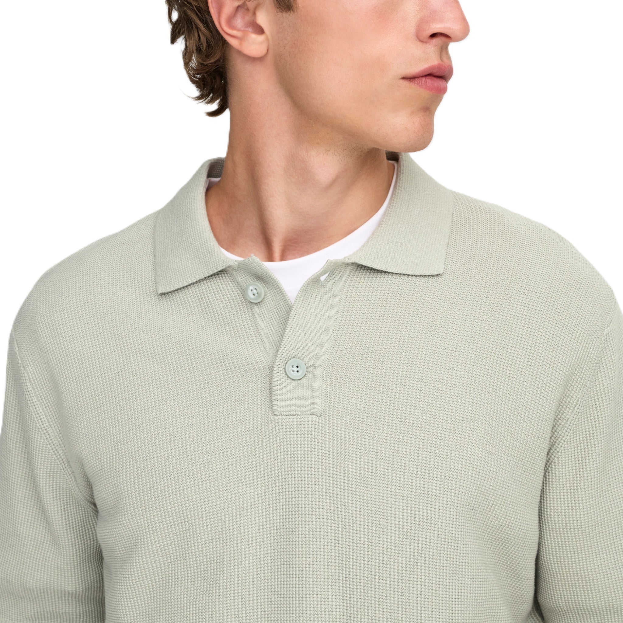 TONY REGULAR WAFFLE POLO