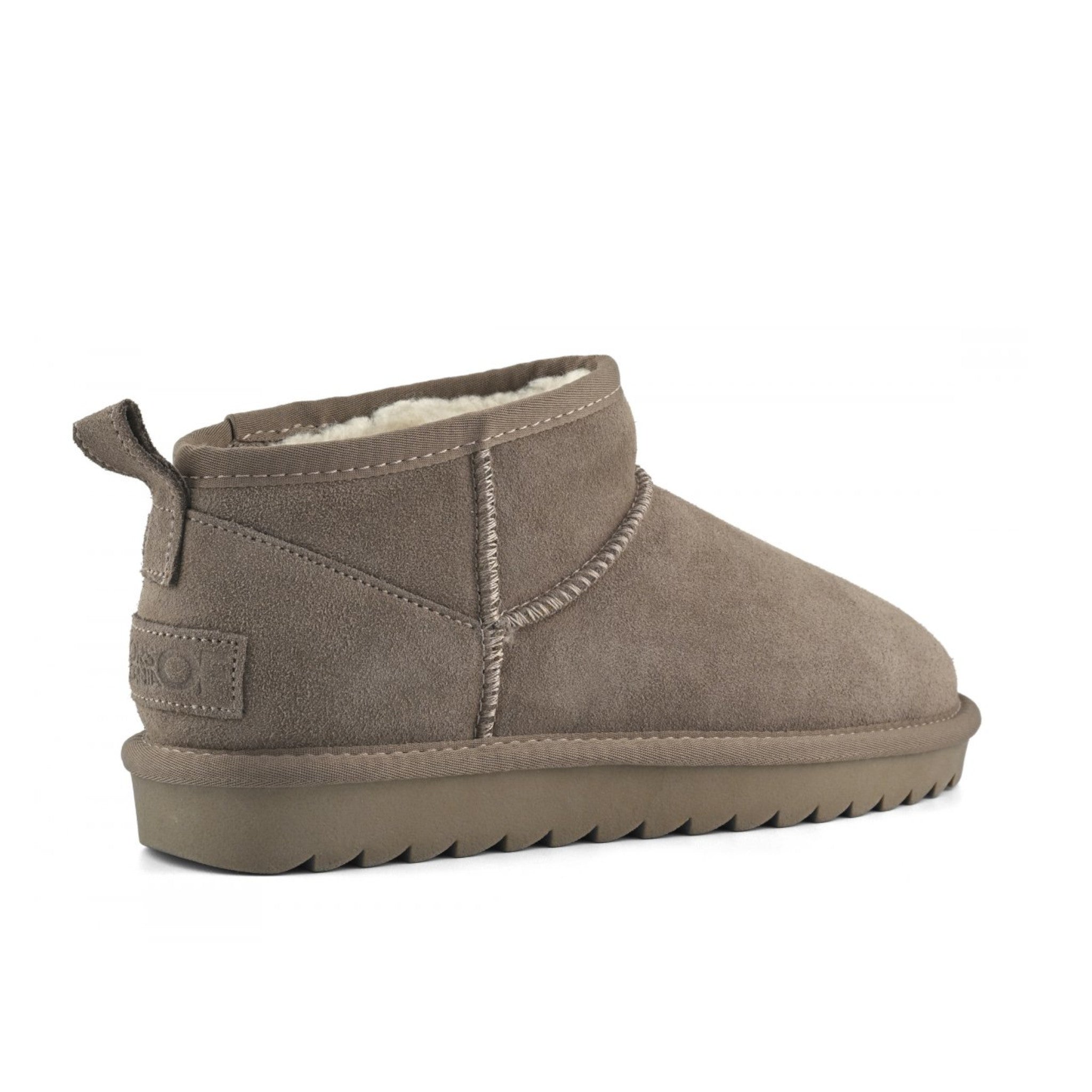 STIVALE BASSO INVERNALE IN PELLE SCAMOSCIATA