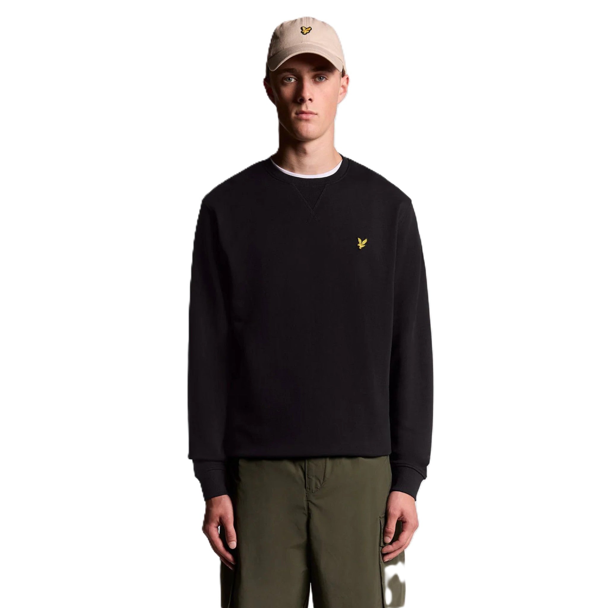 BRUSHED BACK CREW NECK SWEATSHIRT