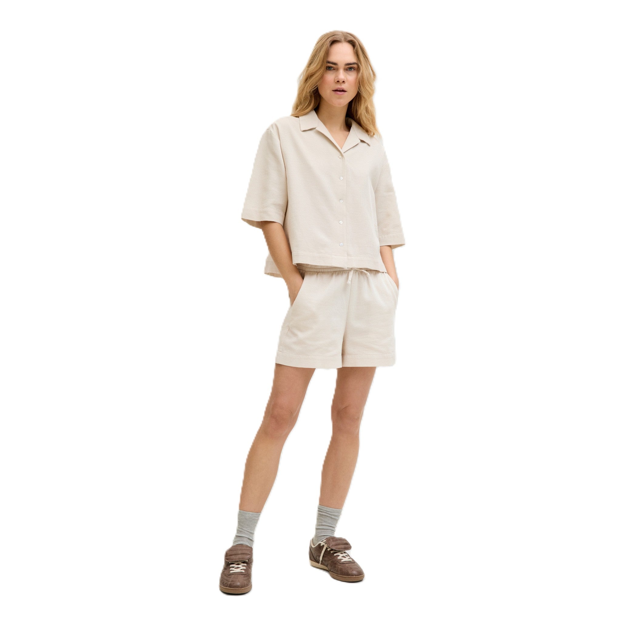 GLOBAL WAFFLE RESORT SHIRT