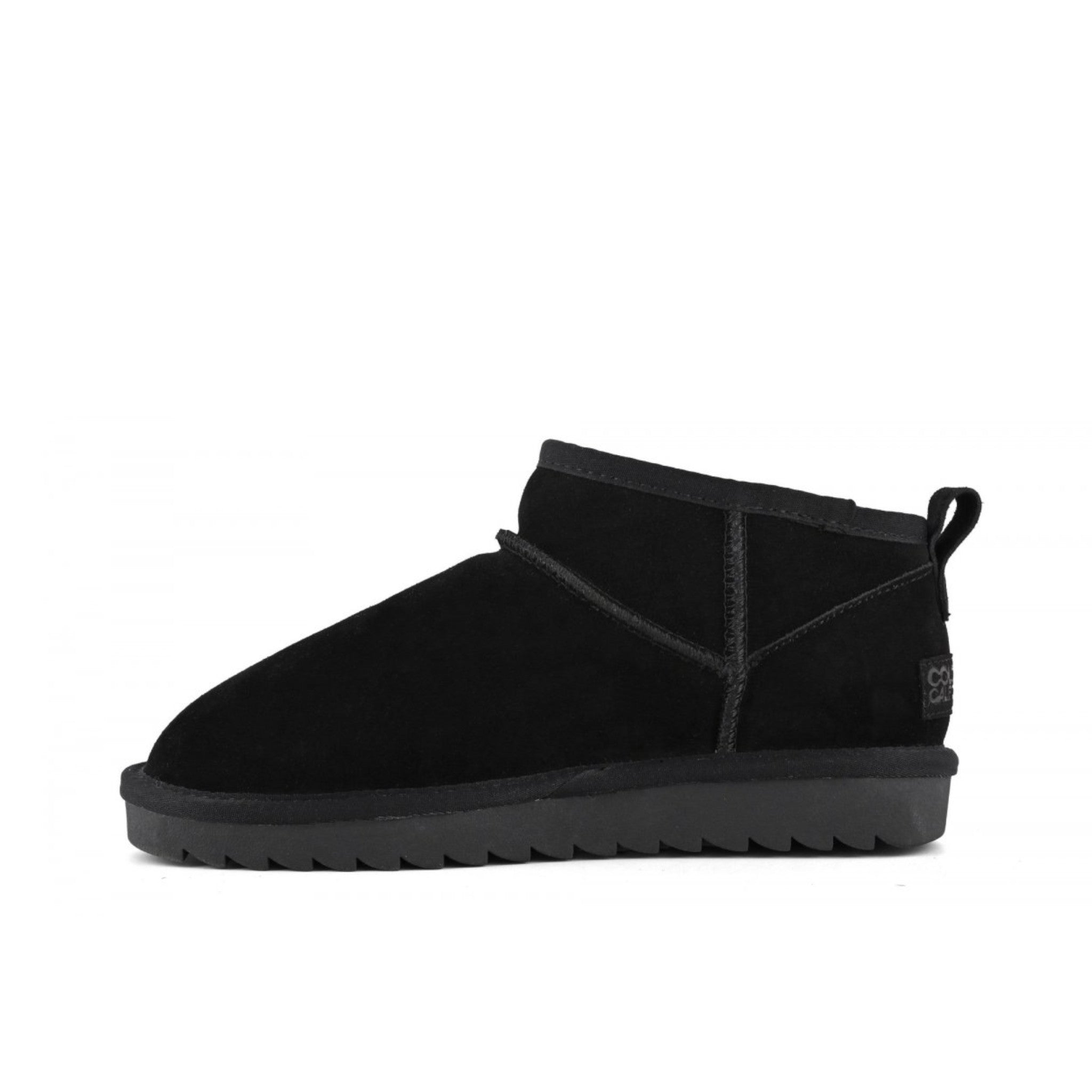 STIVALE BASSO INVERNALE IN PELLE SCAMOSCIATA