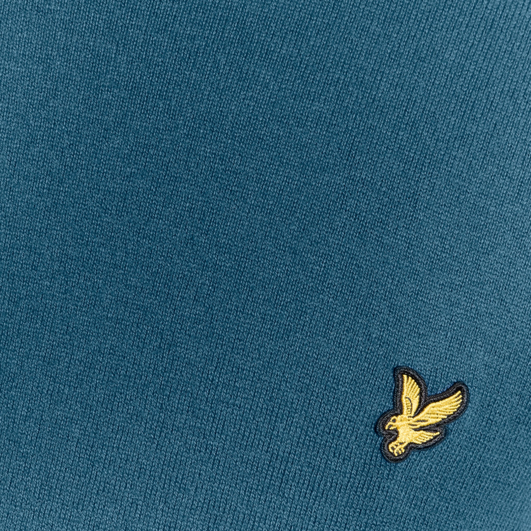 COTTON MERINO CREW NECK JUMPER