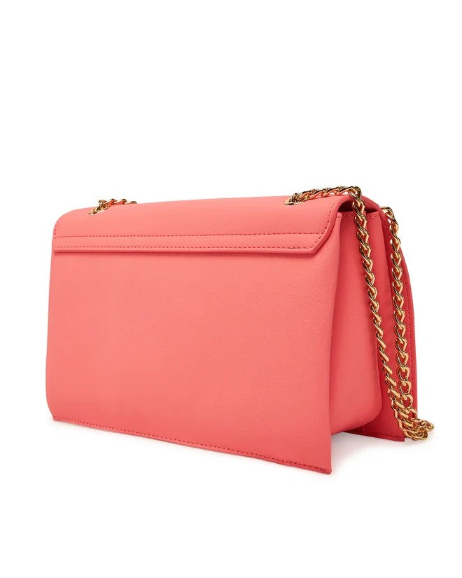 BORSA A SPALLA CON MAXI LETTERING