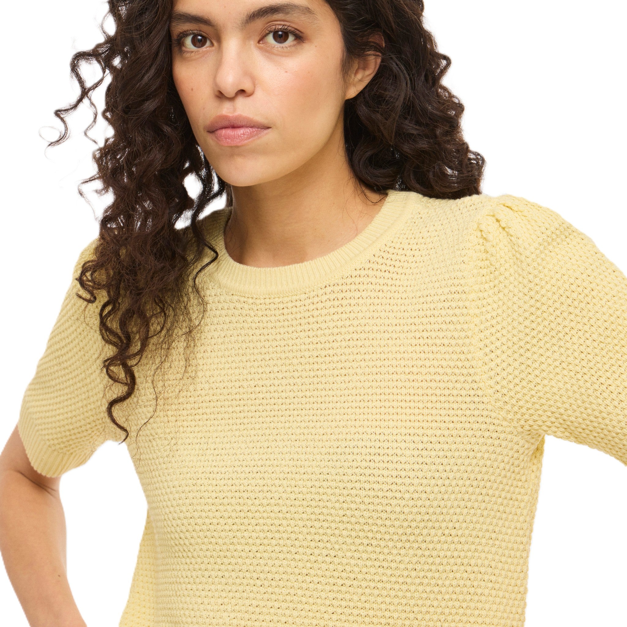 DALO O-NECK KNIT TOP