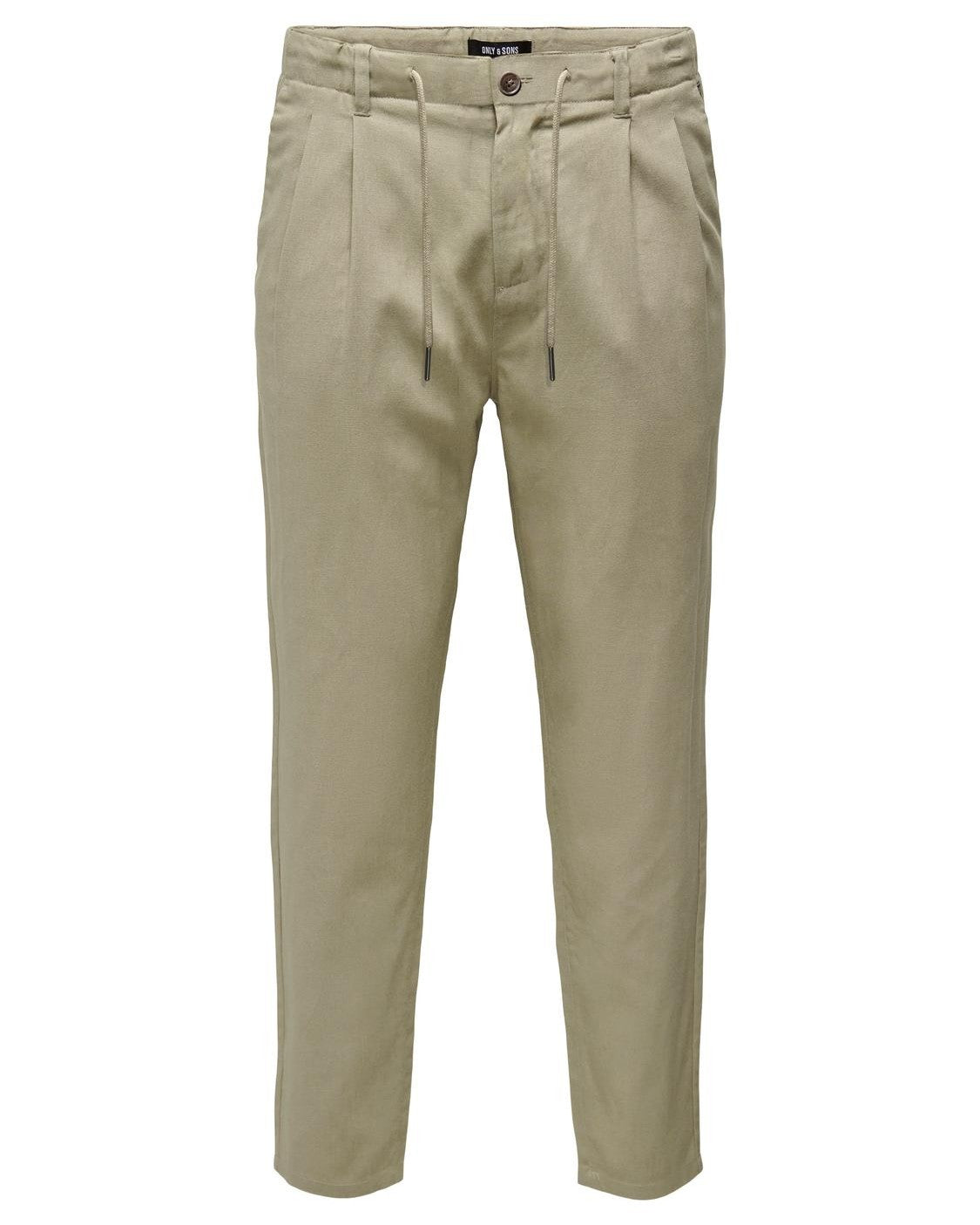 PANTALONI IN LINO