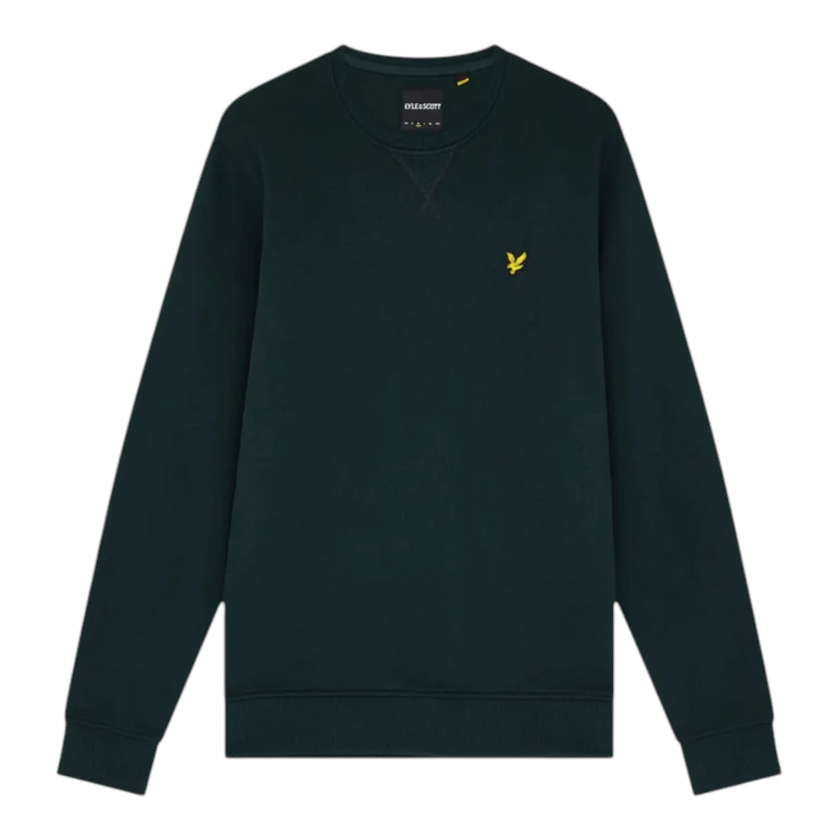 FELPA IN COTONE CON SCOLLO ROTONDO