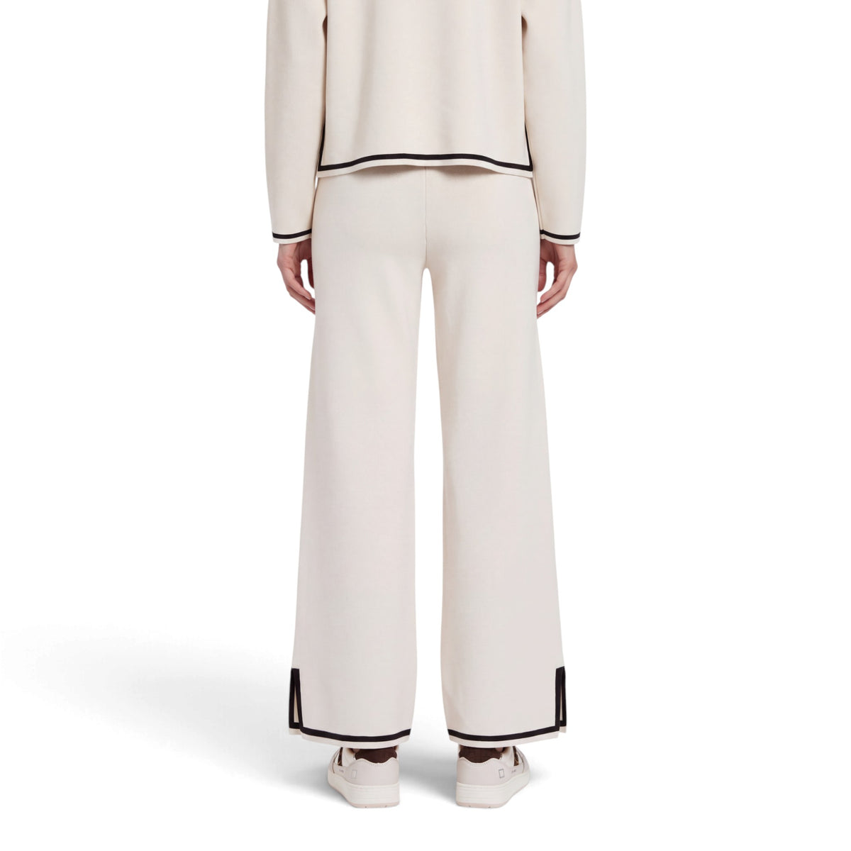 SWAY CONTRAST KNIT PANTS