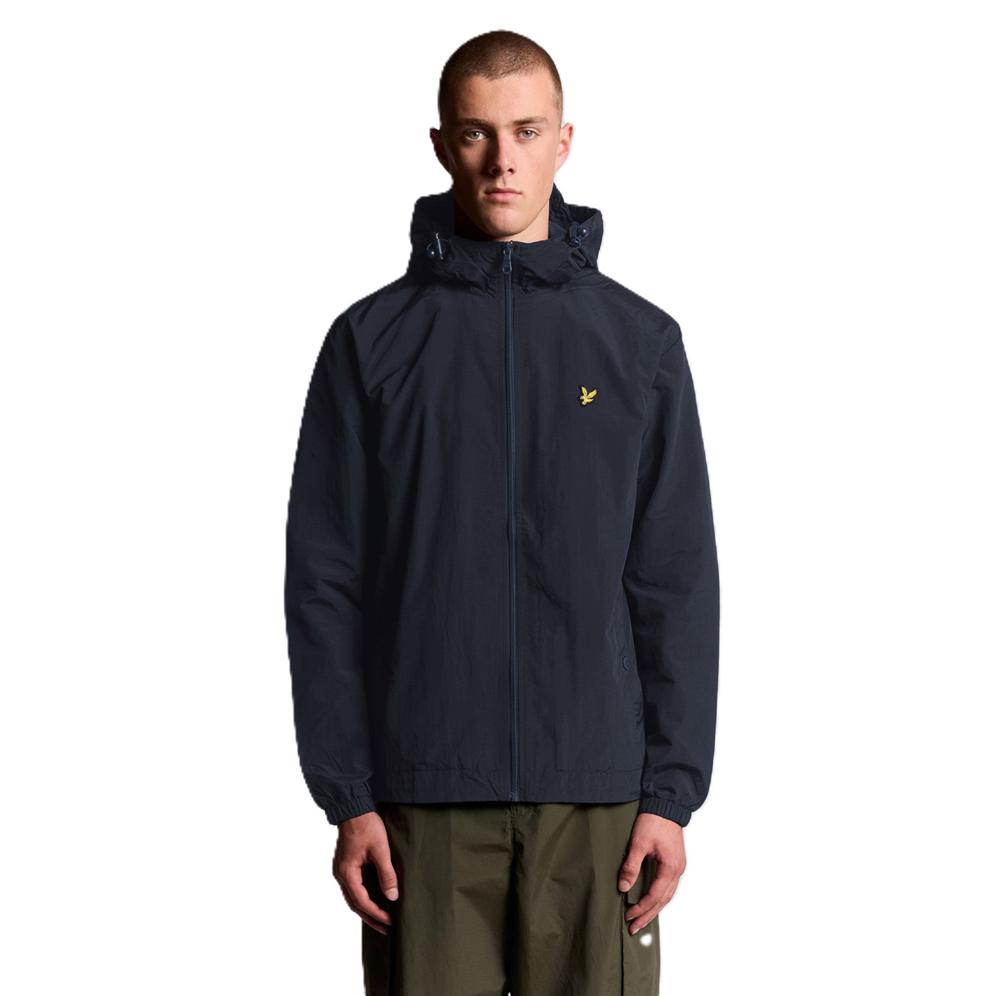 WATER RESISTANT HOODED JACKET