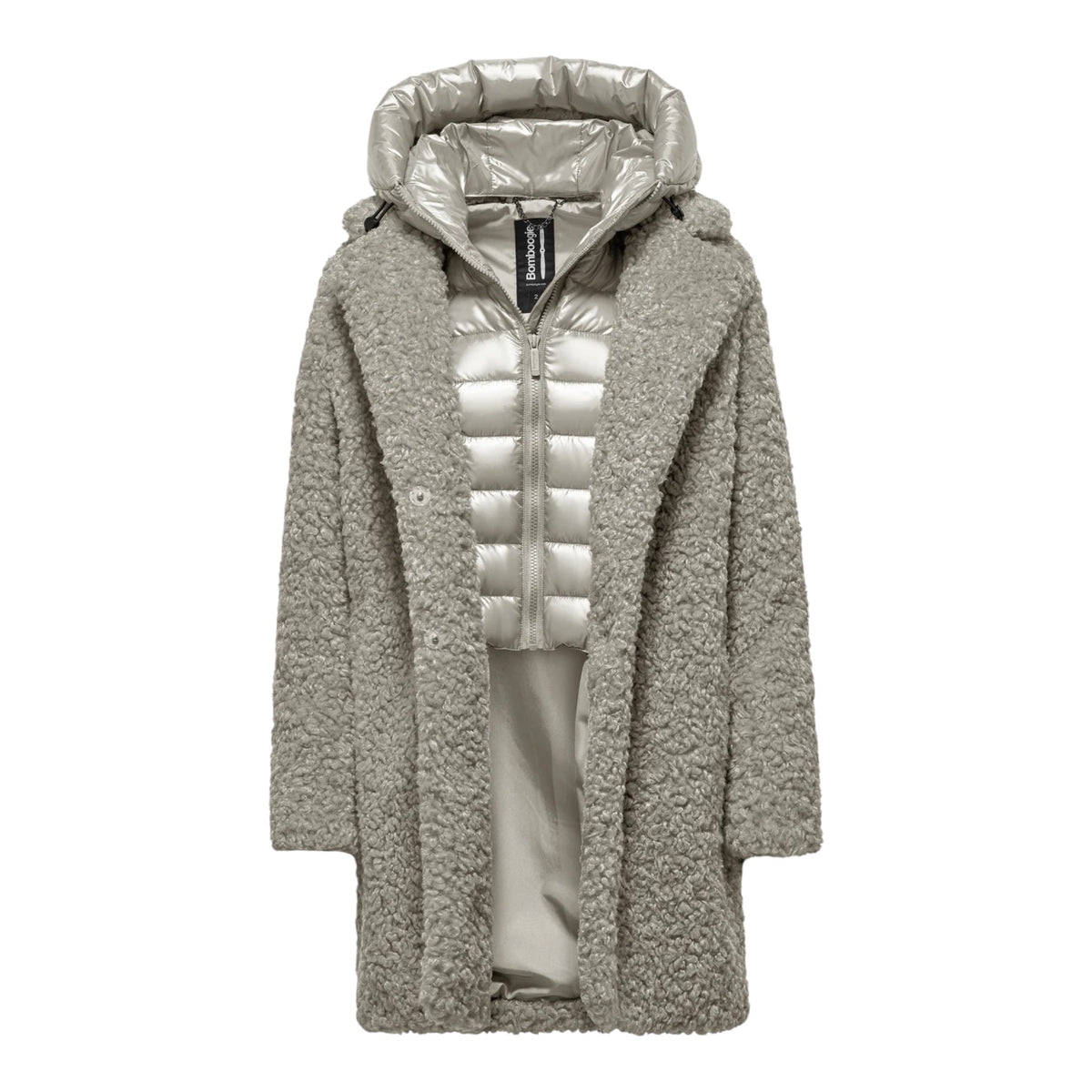 ODESSA OVERCOAT - CAPPOTTO LUNGO IN ECOPELLICCIA EFFETTO AGNELLINO