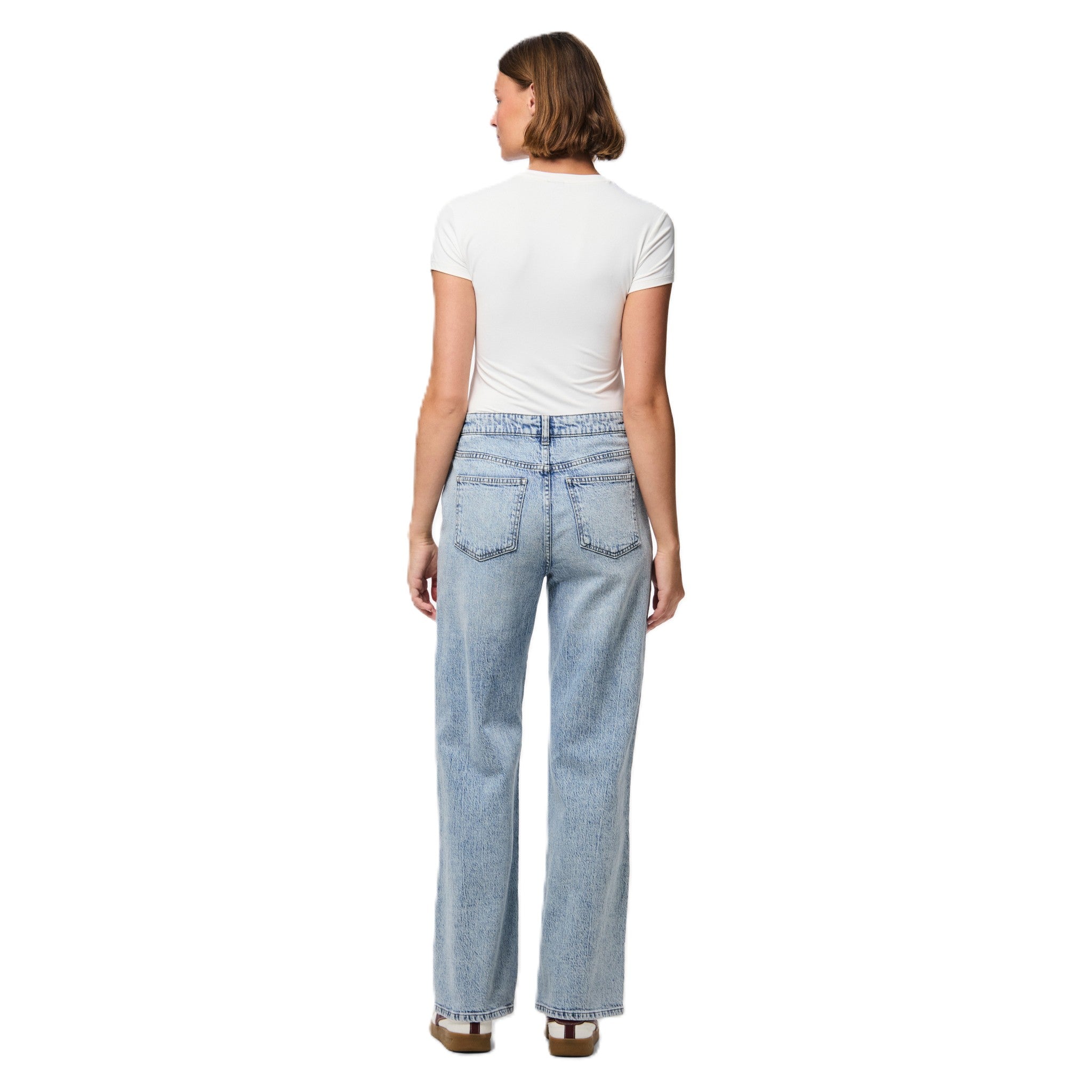 PCJILL STRAIGHT DENIM JEANS