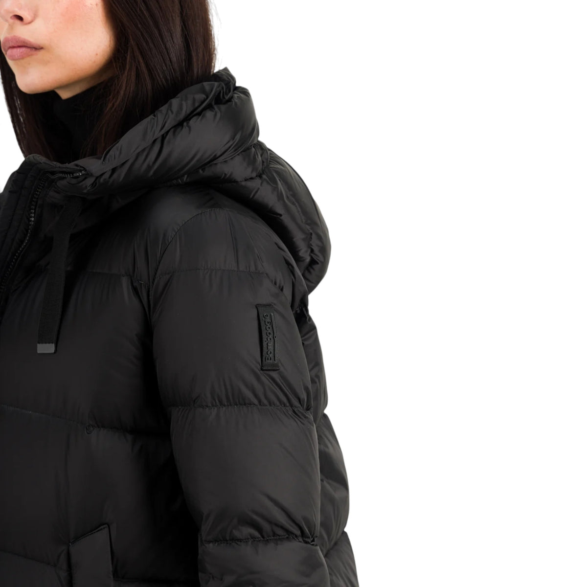 GENEVA JACKET - PIUMINO LUNGO IN NYLON LUCIDO