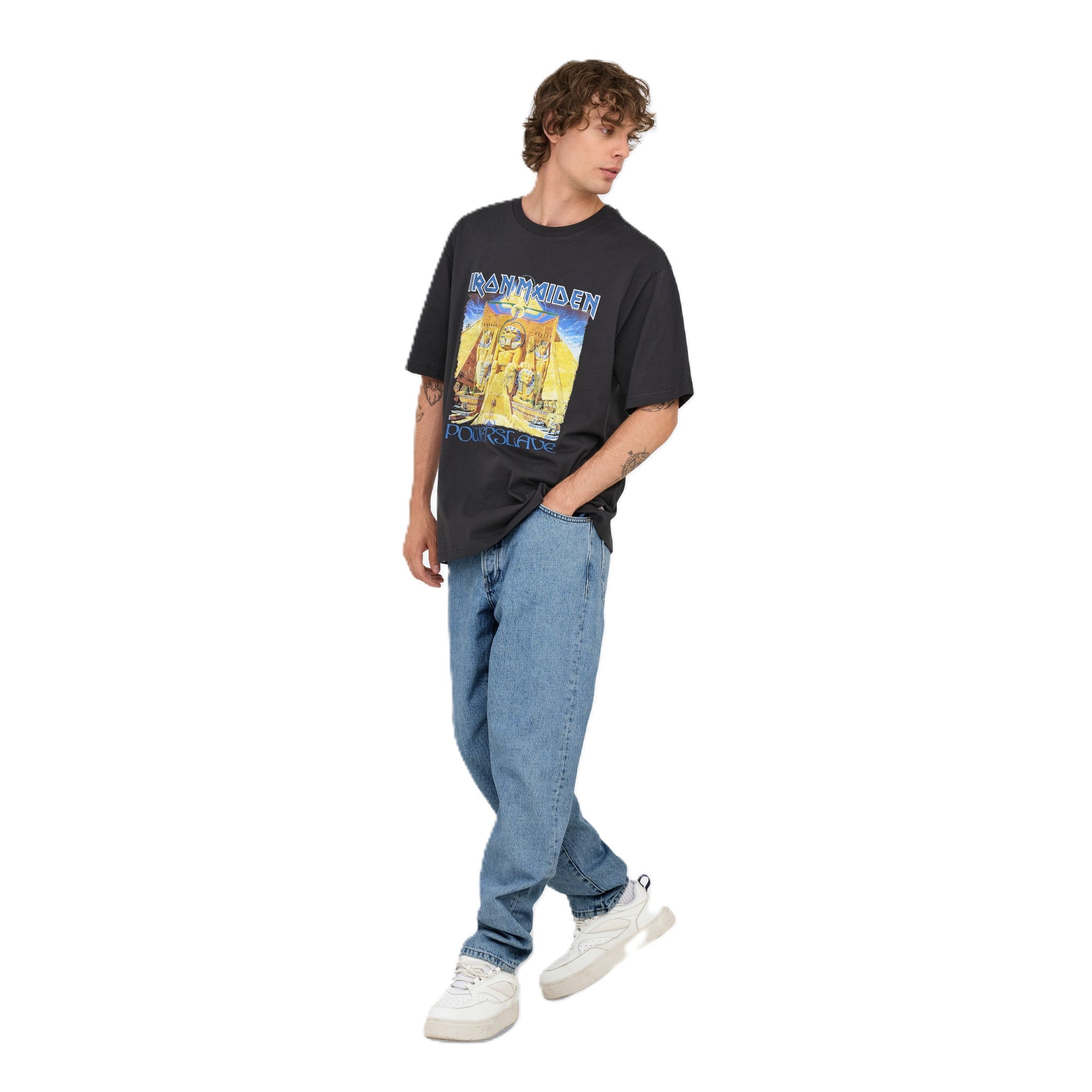 TYE LOOSE TAPERED DENIM