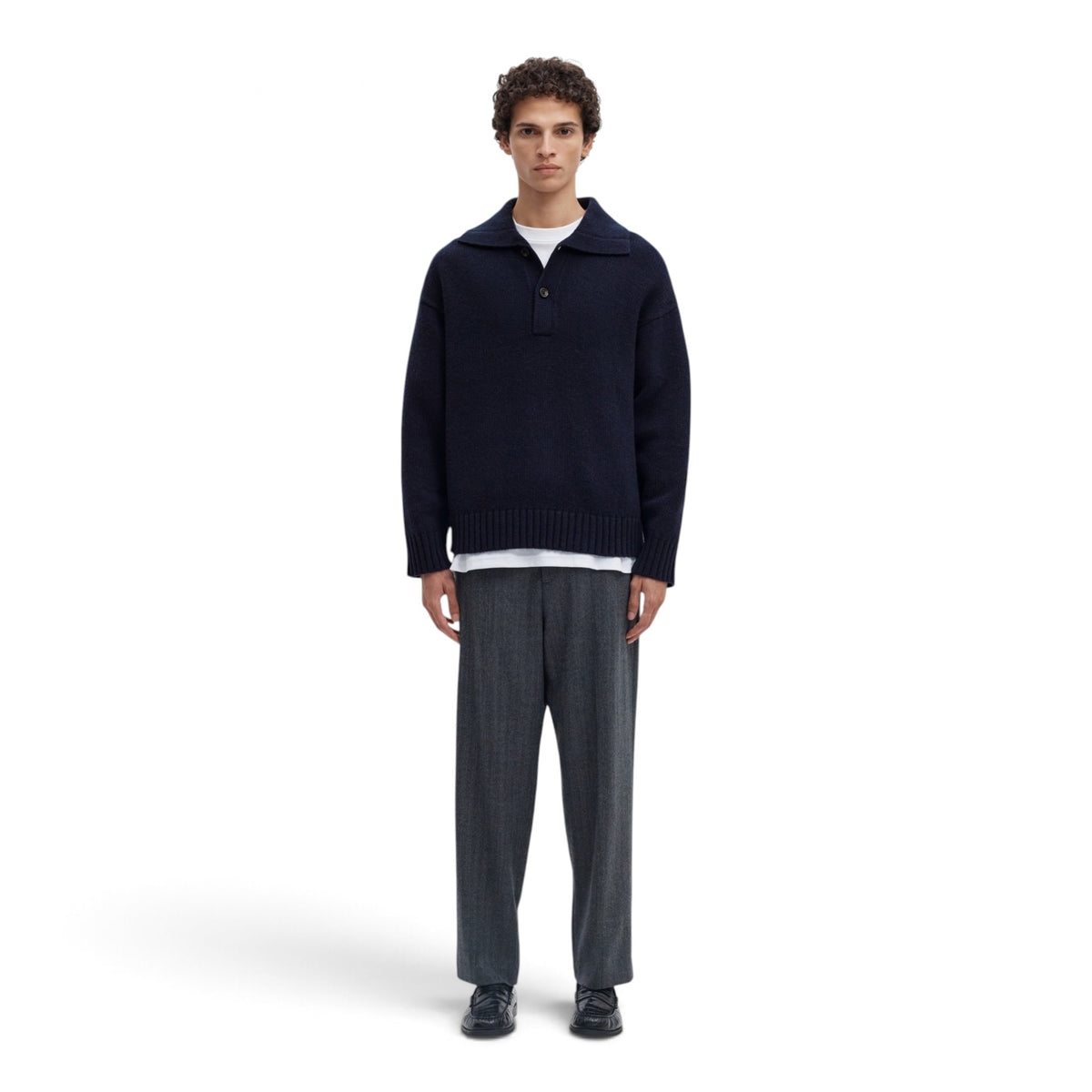 CODY KNIT POLO COLLAR