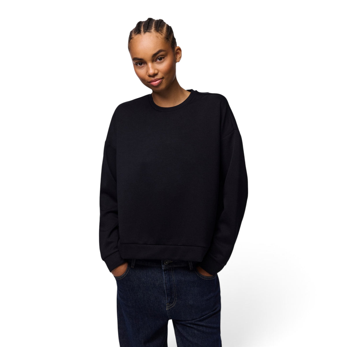 MICHELLE SCUBA TOP SWEATER