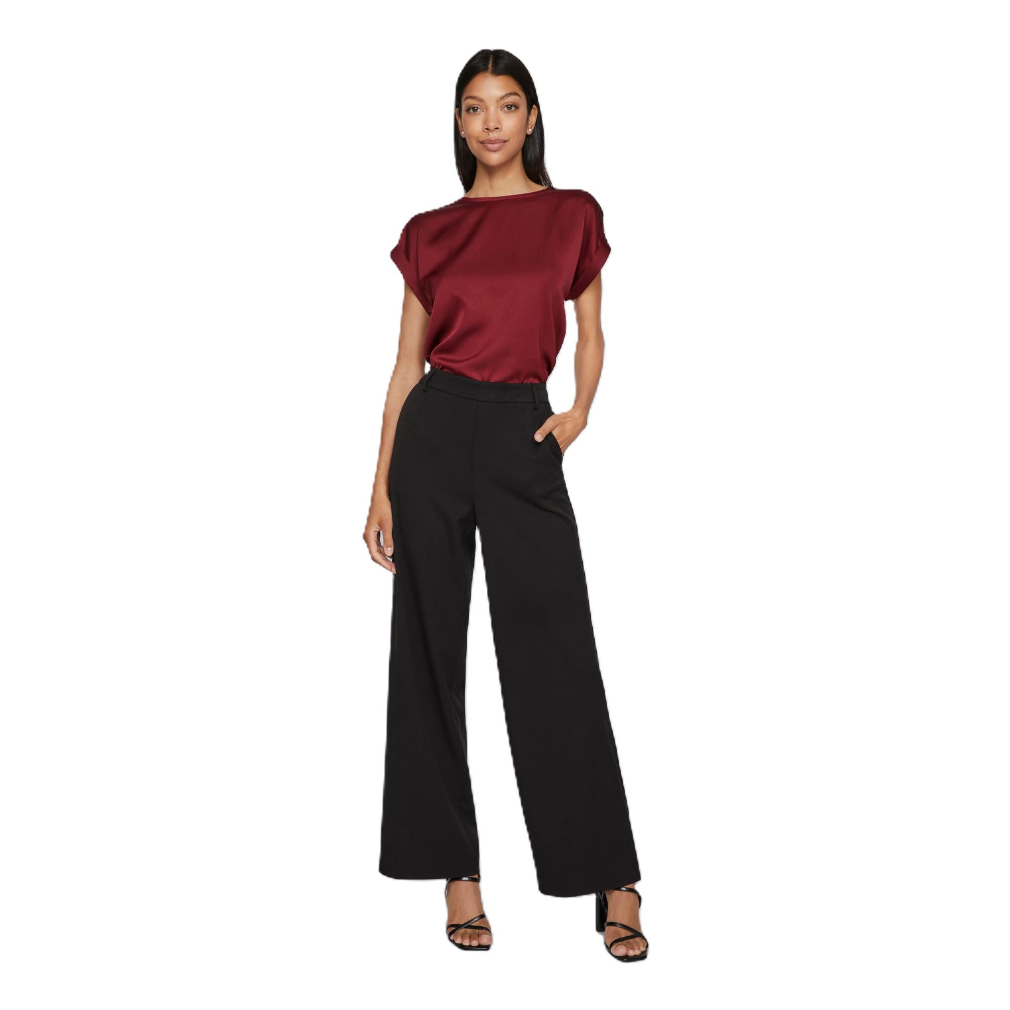 ELLETTE SATIN TOP