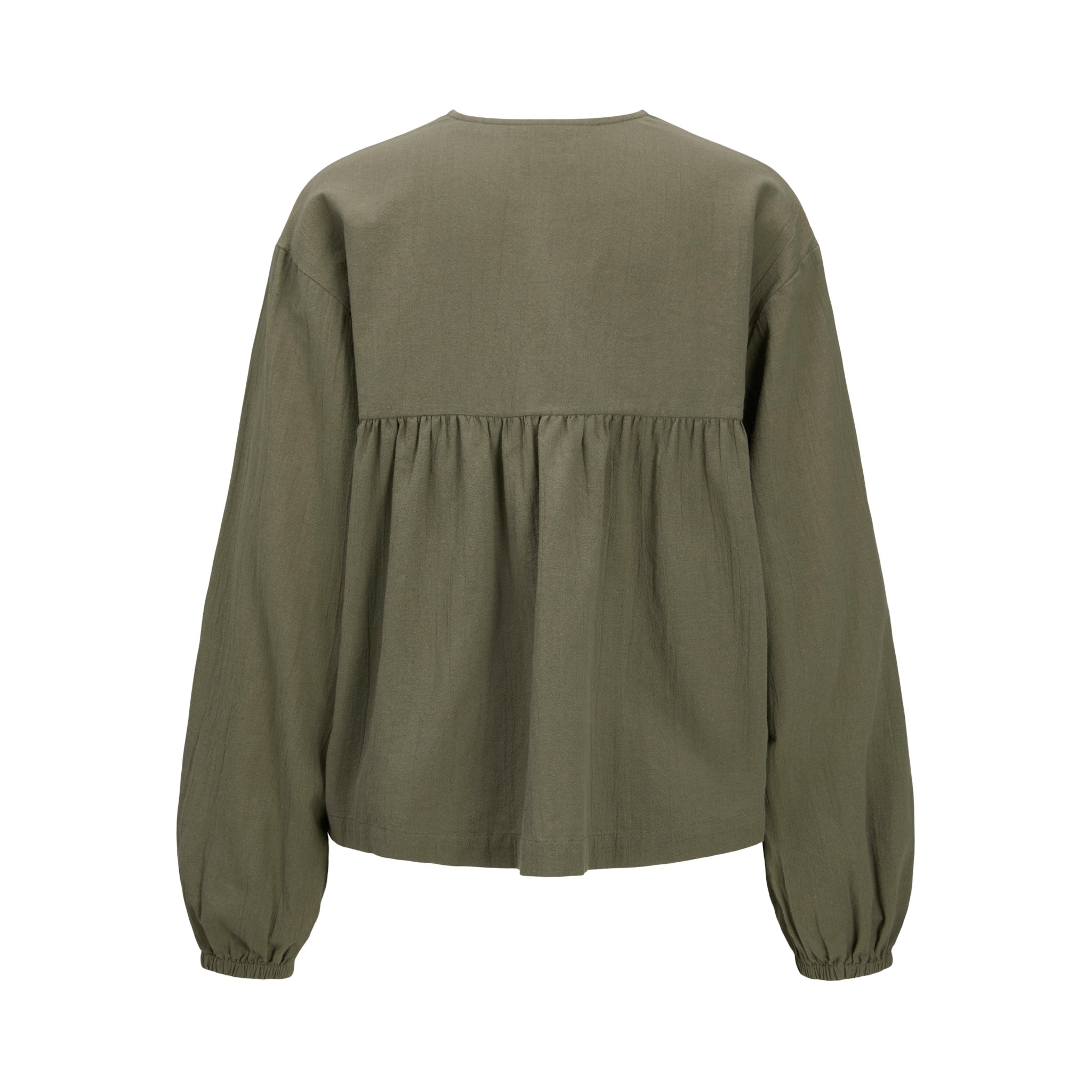 KIA STRUCTURE V-NECK BLOUSE