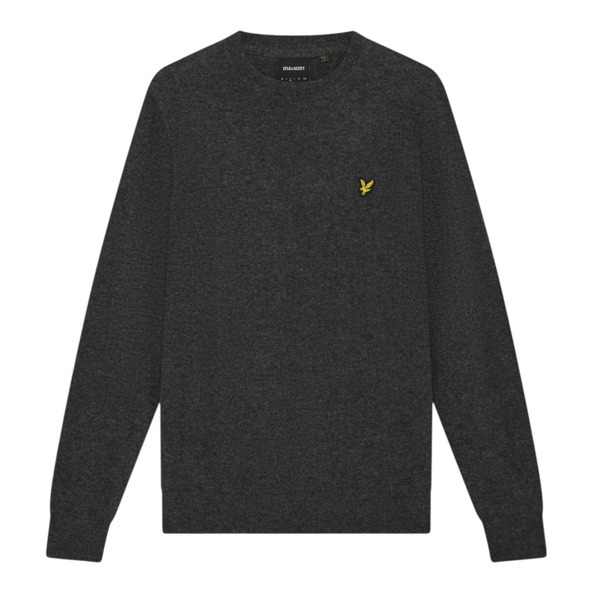 MAGLIONE A GIROCOLLO IN MISTO LANA D'AGNELLO