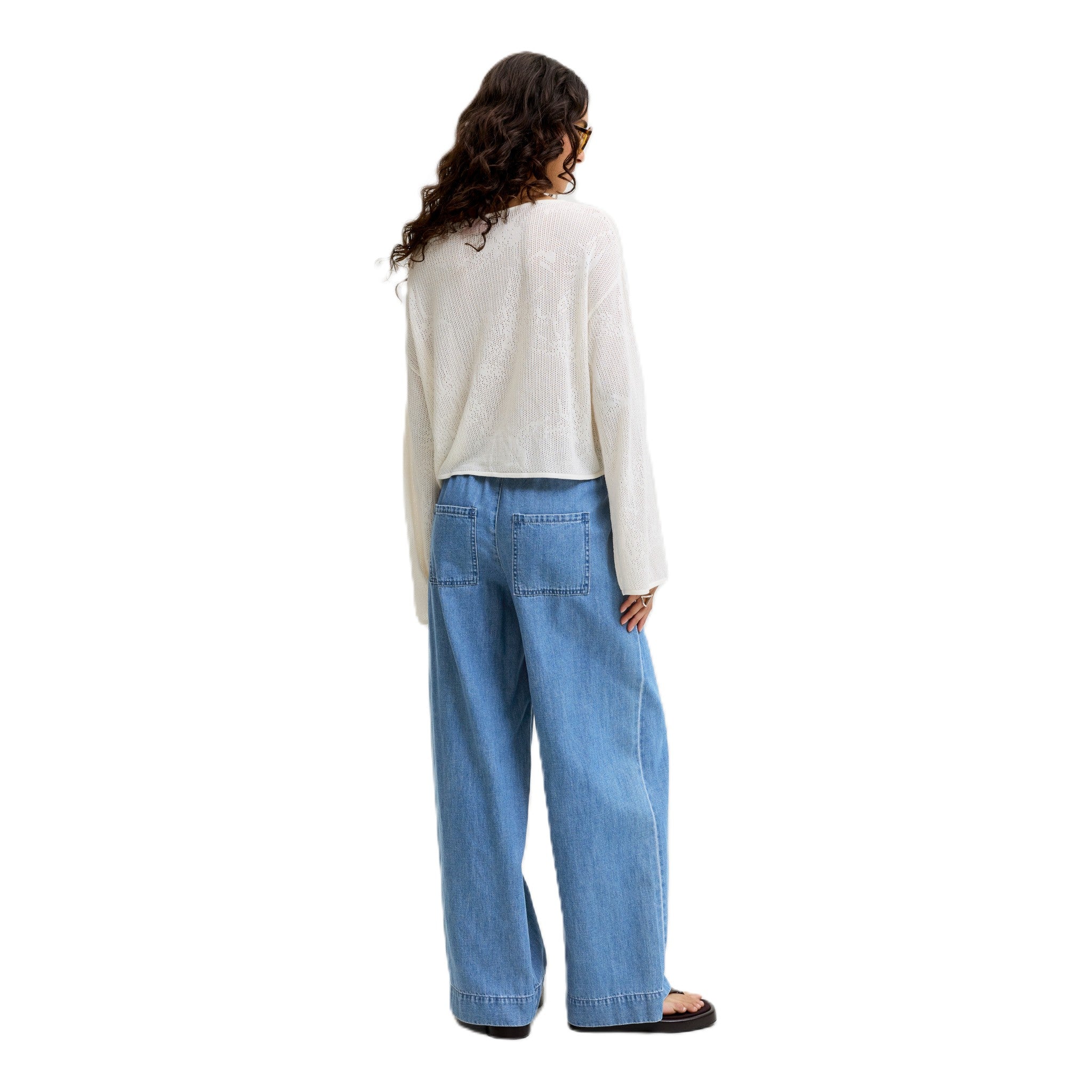 SKY LOOSE DENIM
