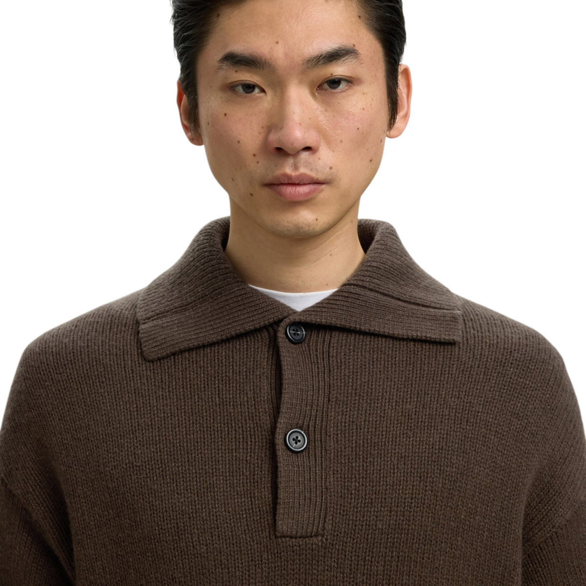 CODY KNIT POLO COLLAR