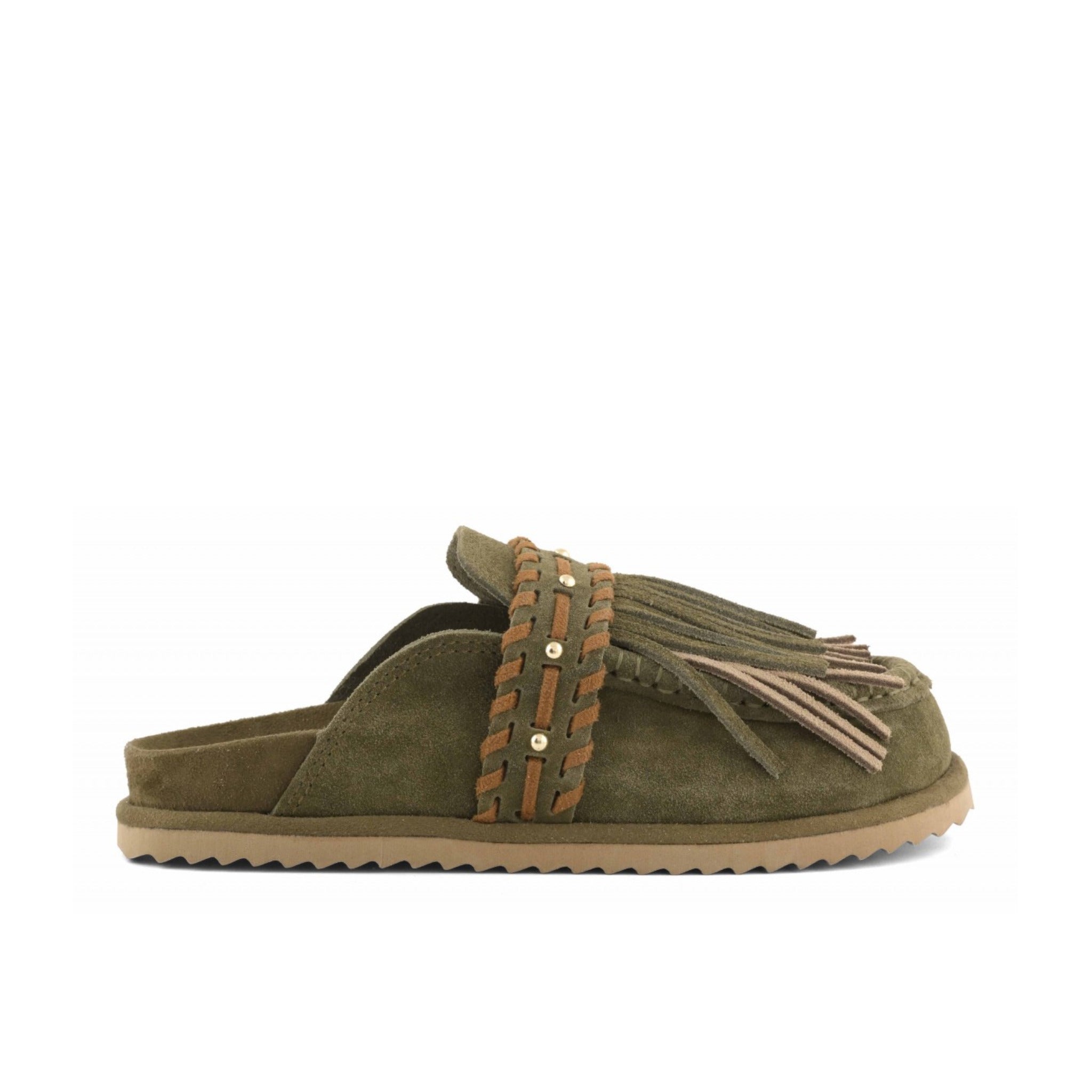 SABOT IN PELLE SCAMOSCIATA