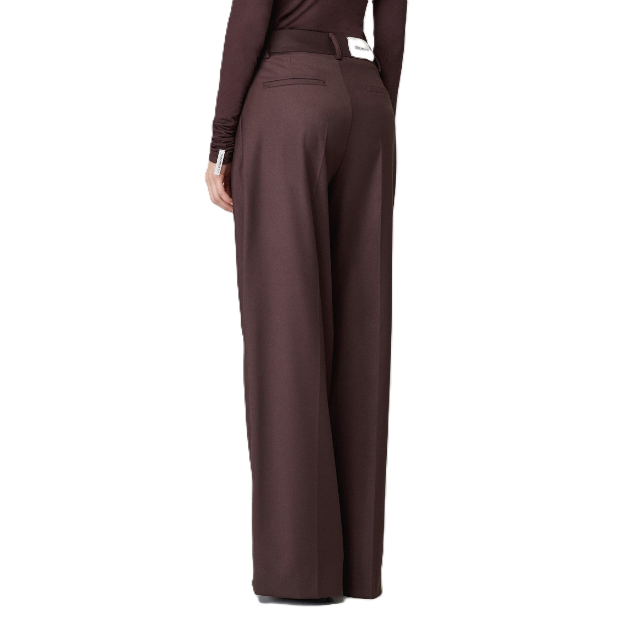 PANTALONE OVER IN TWILL CON PENCES
