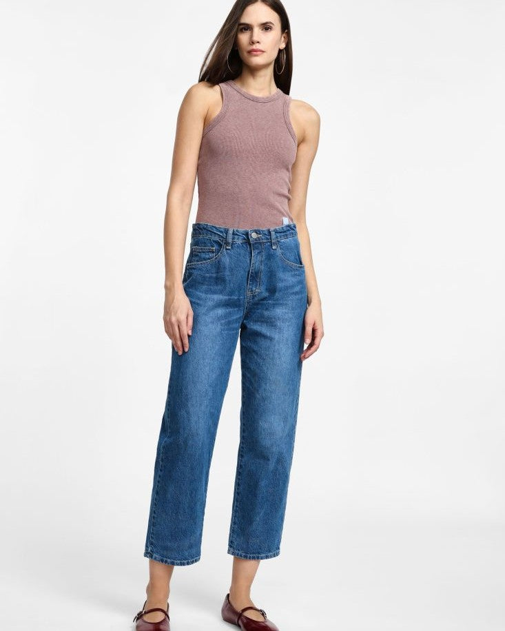 JEANS A GAMBA DRITTA VITA ALTA